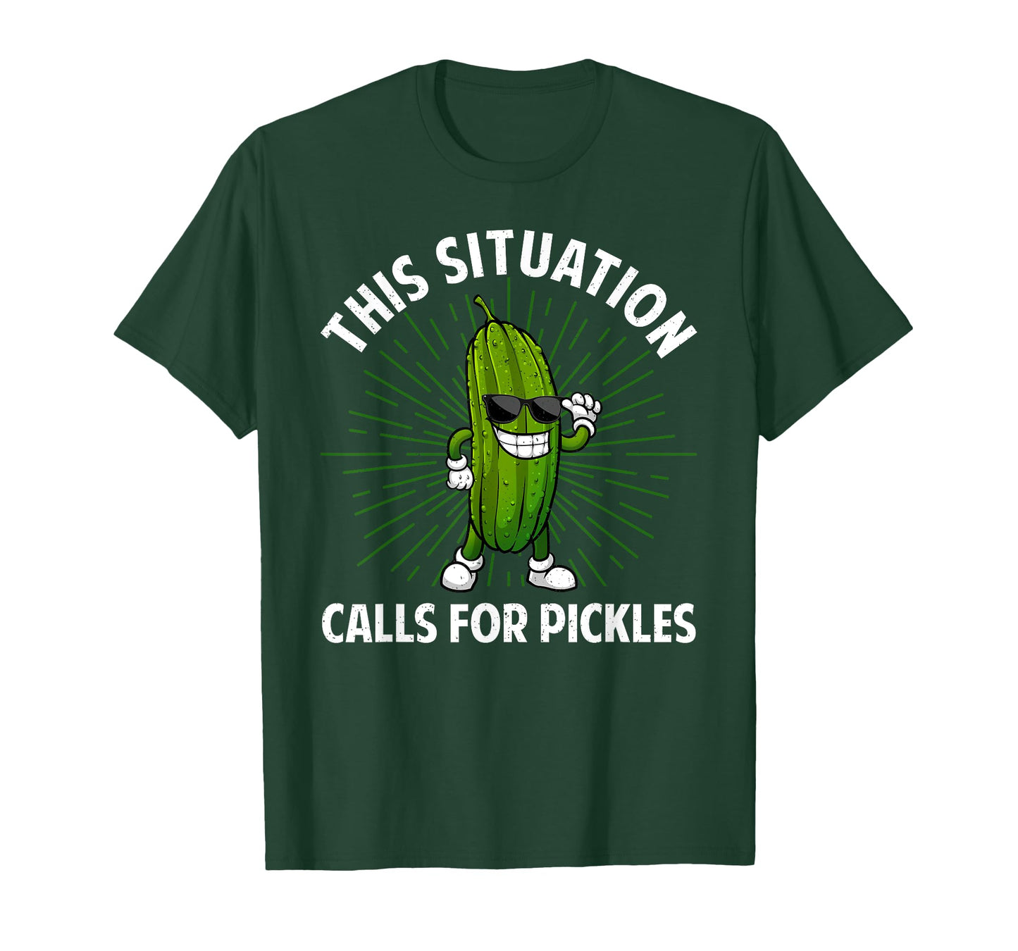 Pickle Design For Men Women Kids Cucumber Dill Pickle Lover T-Shirt