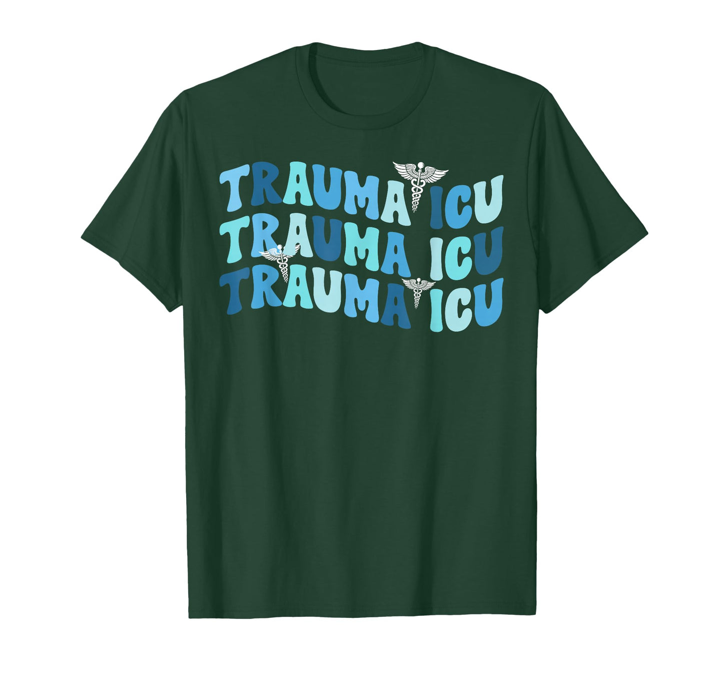 Trauma ICU Nurse Groovy TICU Nurse Trauma ICU Nursing T-Shirt