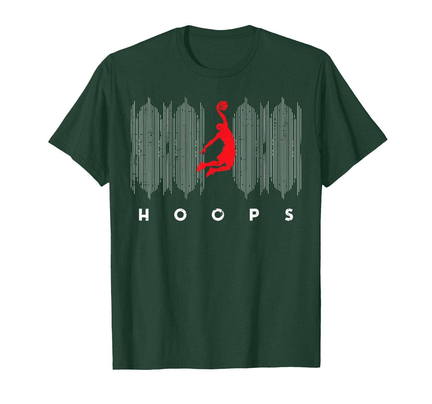Basketball Dunk Logo Hoops Baller Player Men Boys Kids Youth T-Shirt