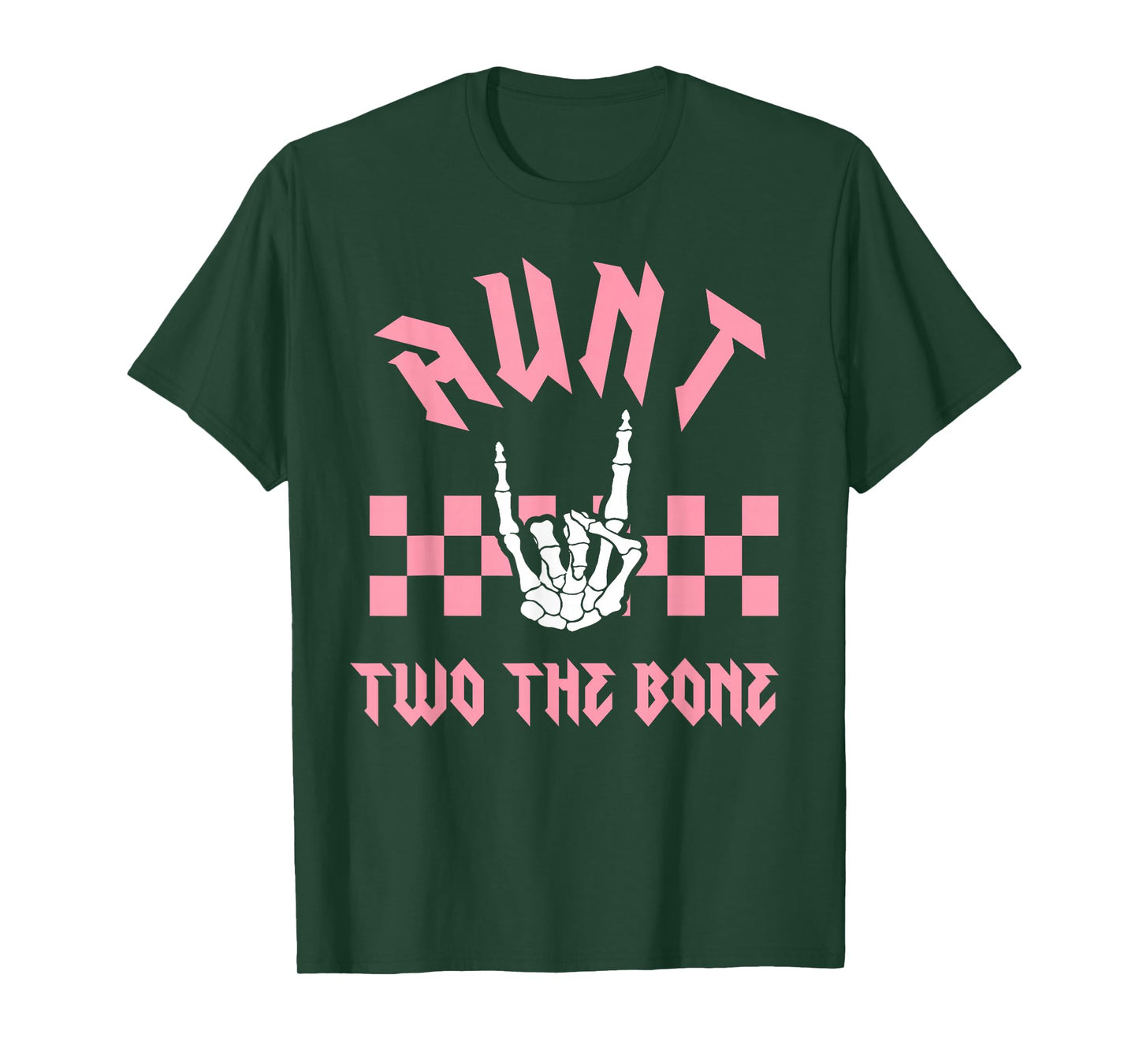 Aunt Bad Two the Bone Birthday 2 Years Old Birthday T-Shirt
