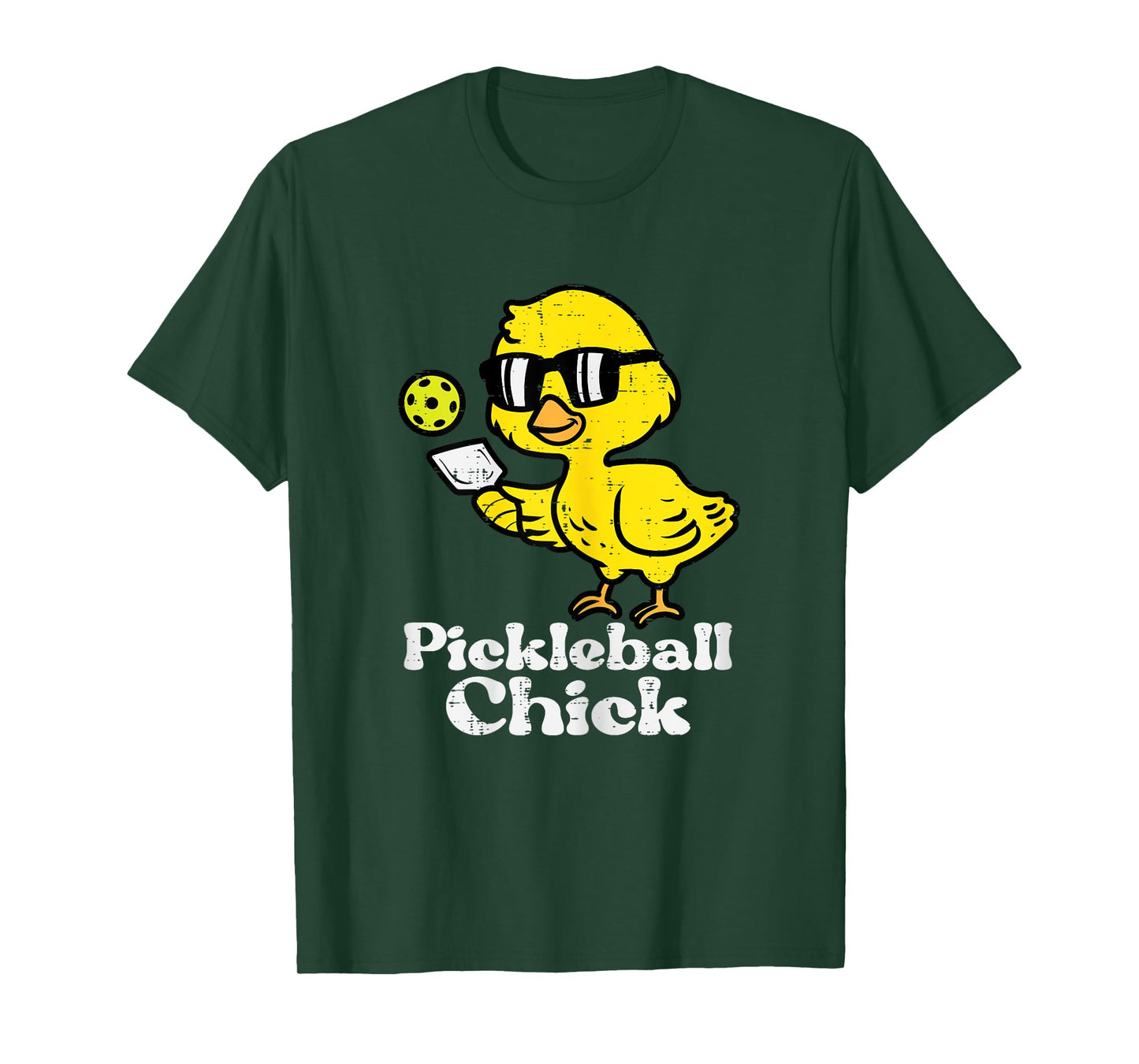 Pickleball Chick Funny Pickle Ball Women Girls Kids Toddler T-Shirt
