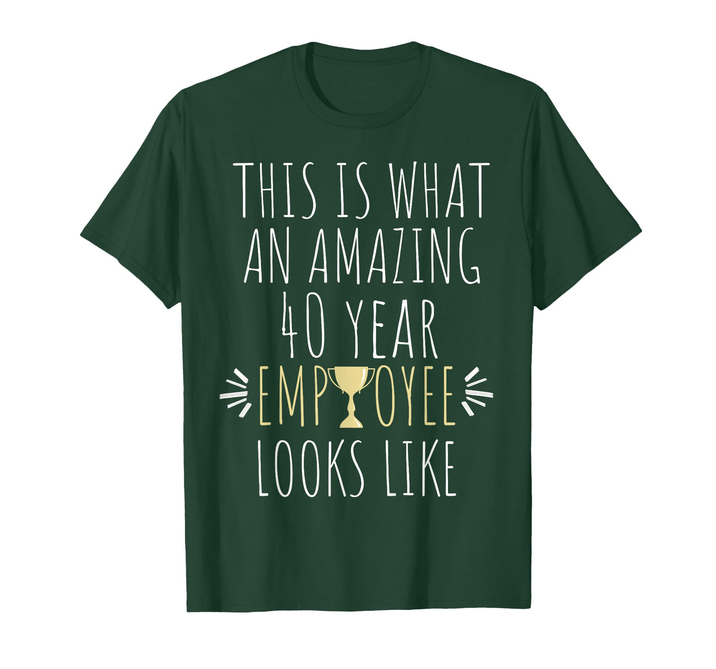 40th Work Anniversary Employee Appreciation Fortieth Year T-Shirt