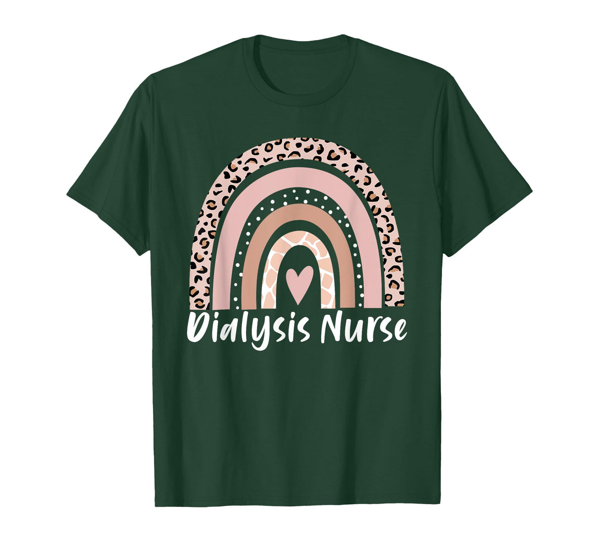 Dialysis Nurse RN Nephrology Registered rainbow Kidney RN T-Shirt