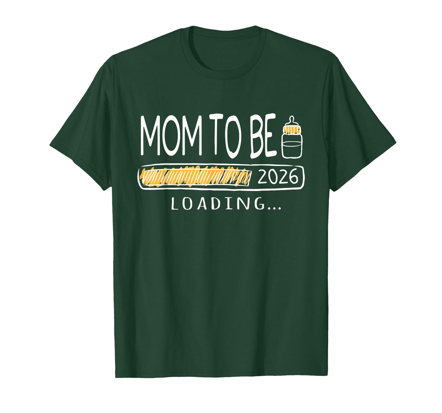 Mom to Be 2026 Mommy Loading New Mom Est 2026 Mothers Day T-Shirt