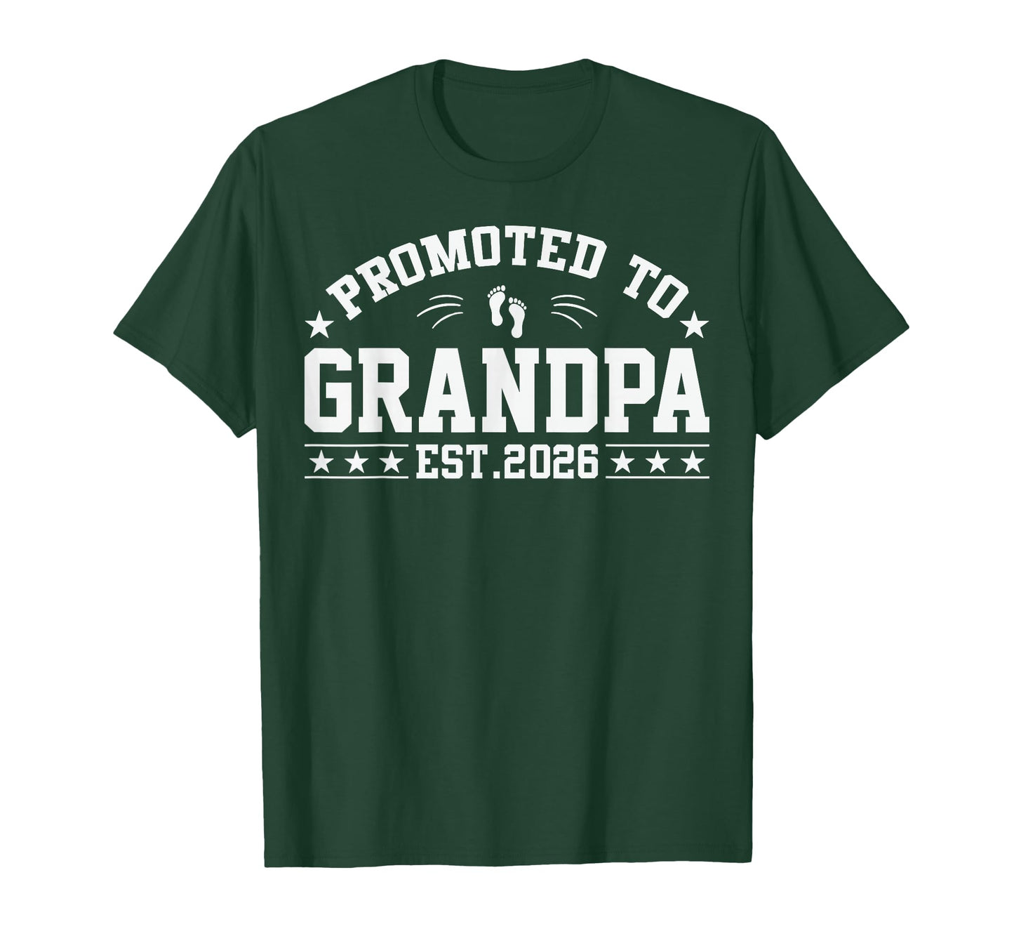 Promoted to Grandpa Est. 2026 Grandparents Grandpa 2026 T-Shirt