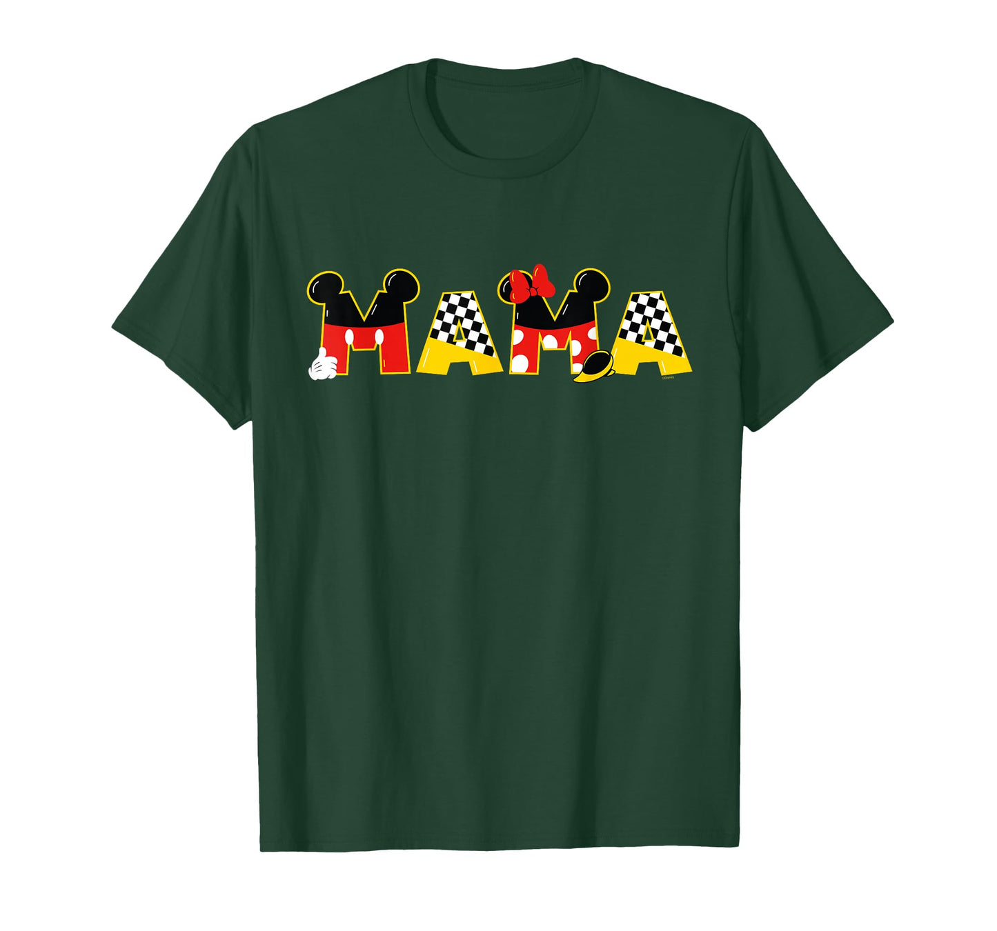 Disney Mickey Minnie Mama Mother's Day Birthday Family Trip T-Shirt