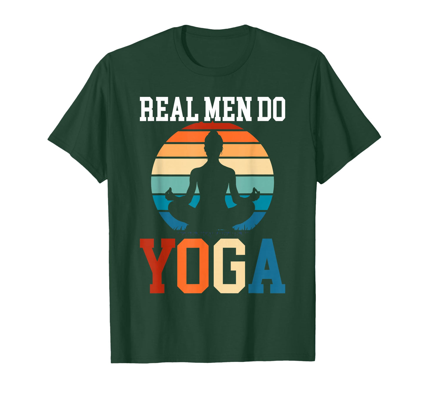 Funny Yoga Design for Men Boys Yoga Pose Meditation Lovers T-Shirt