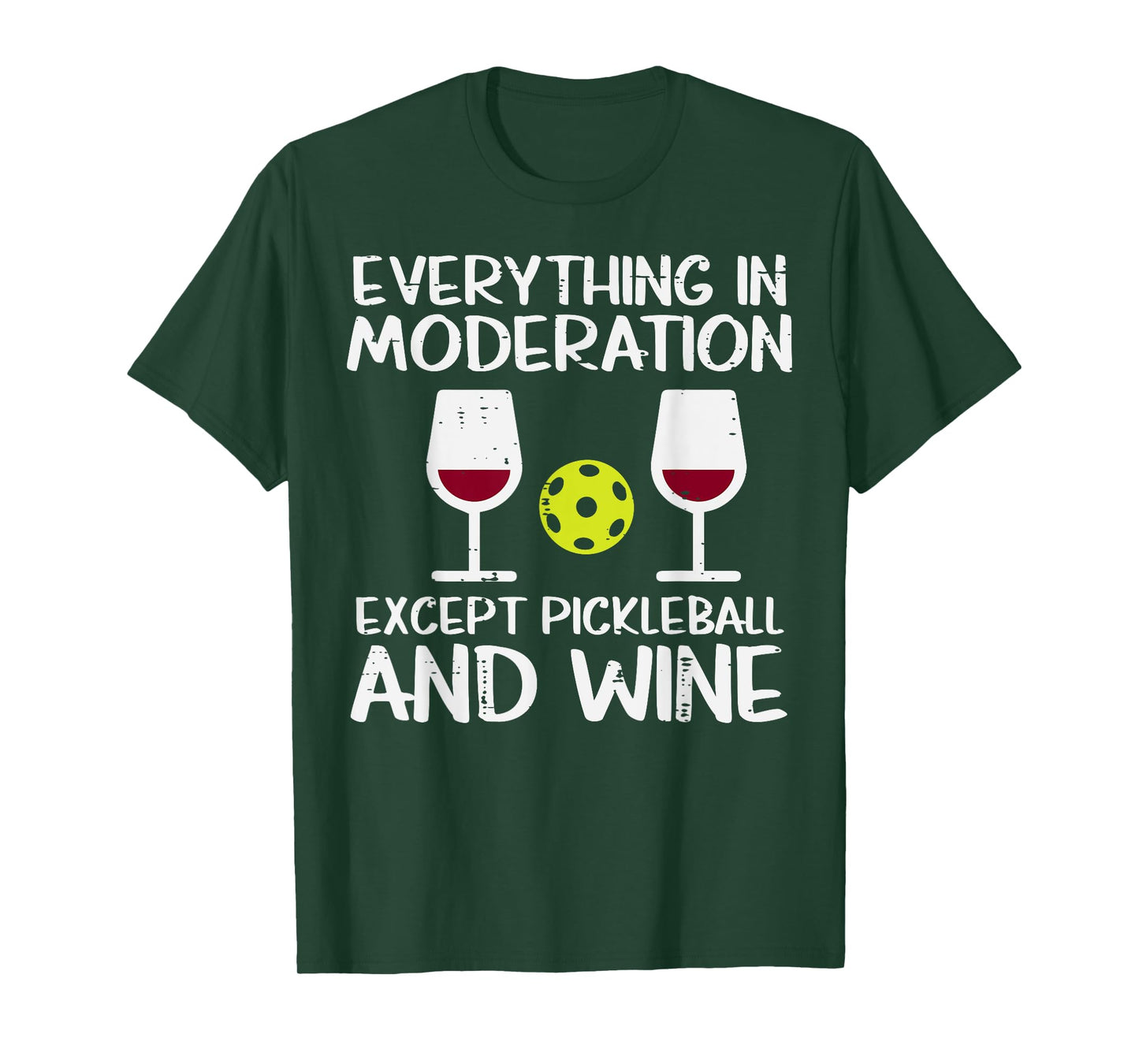 Everything In Moderation Except Pickleball Pickle Ball Women T-Shirt