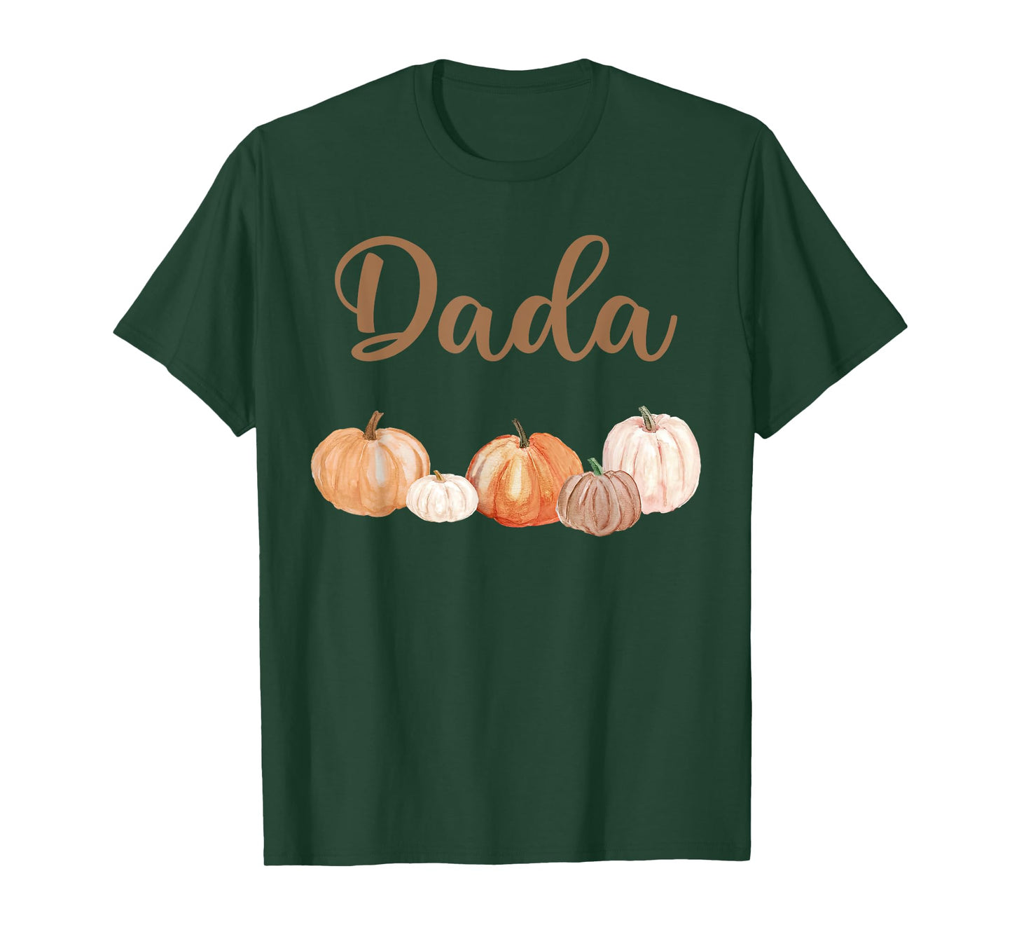 Dada of Little Pumpkin First Birthday Autumn Pumpkin T-Shirt