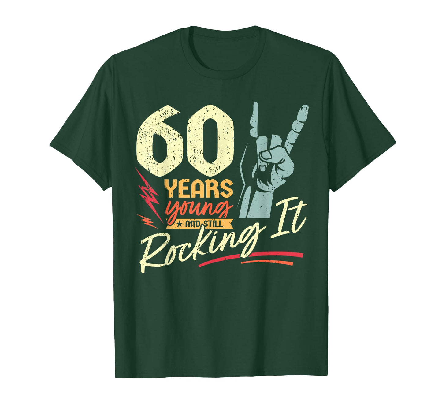 60th Birthday Funny Rock'n'Roll Birthday 60 Years T-Shirt