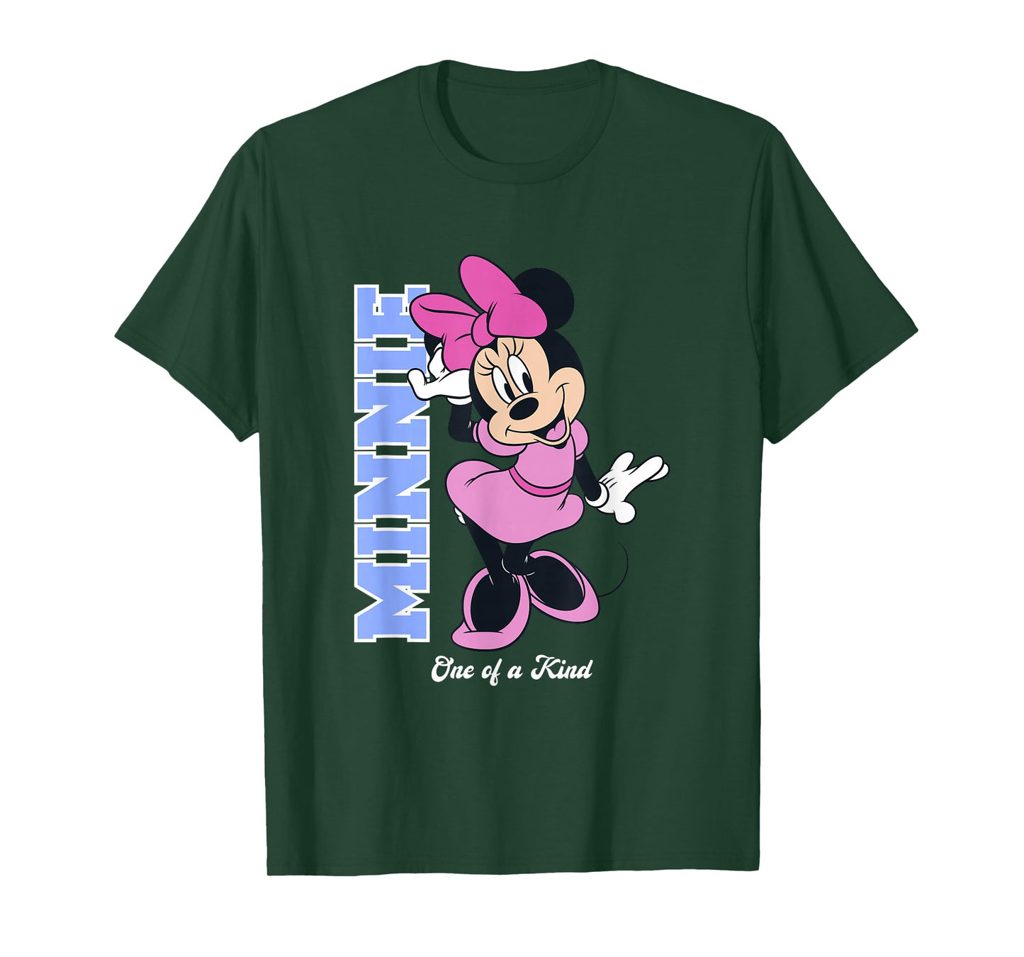 Disney Mickey and Friends Minnie Mouse One of A Kind Pink T-Shirt