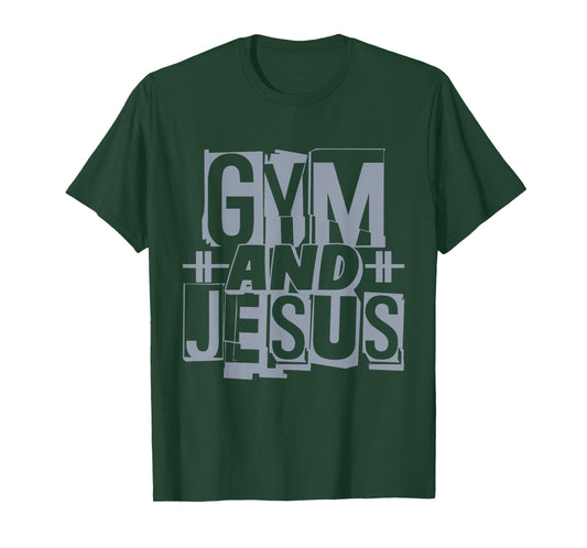 Lift Heavy Pray Hard with Cross Believers who Train T-Shirt