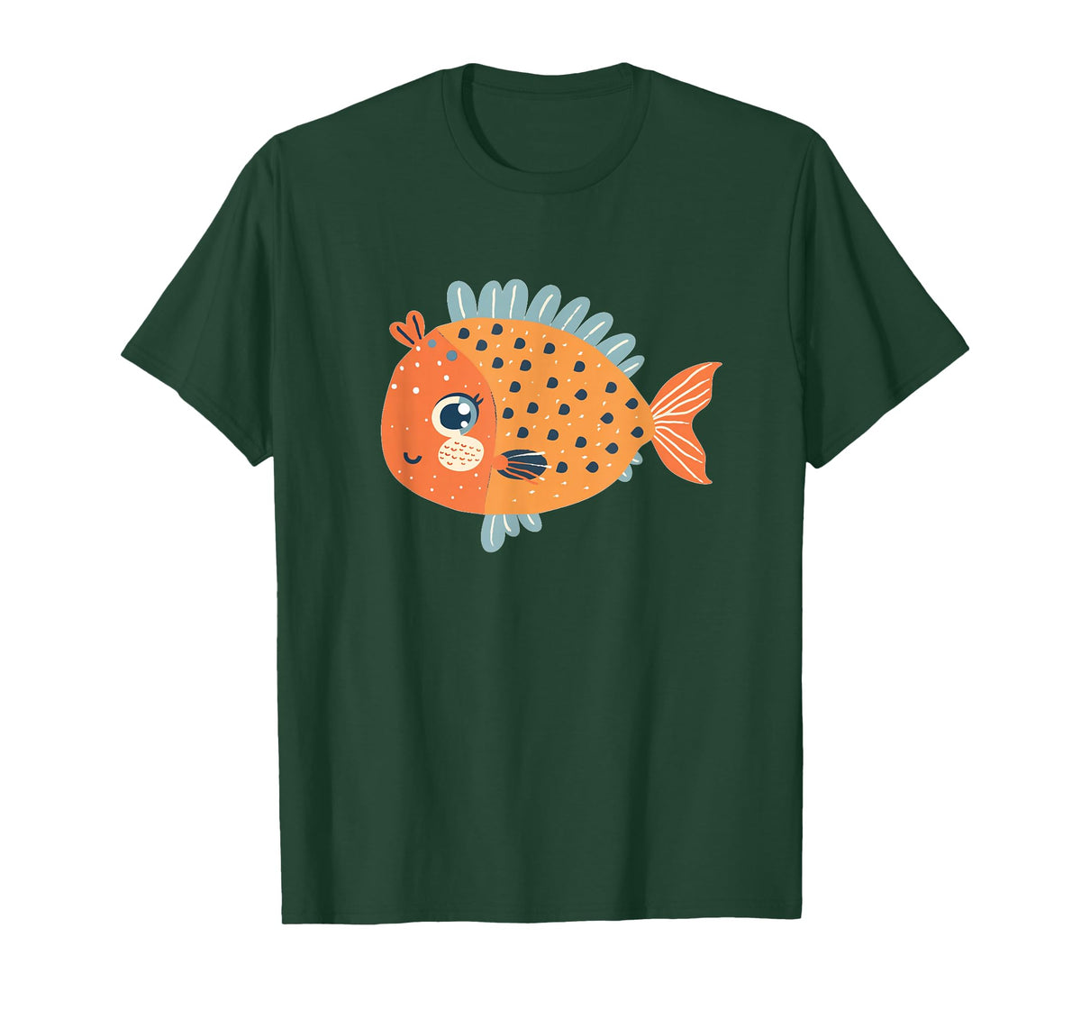Funny Toddler Puffer Fish Costume for Boys and Girls T-Shirt