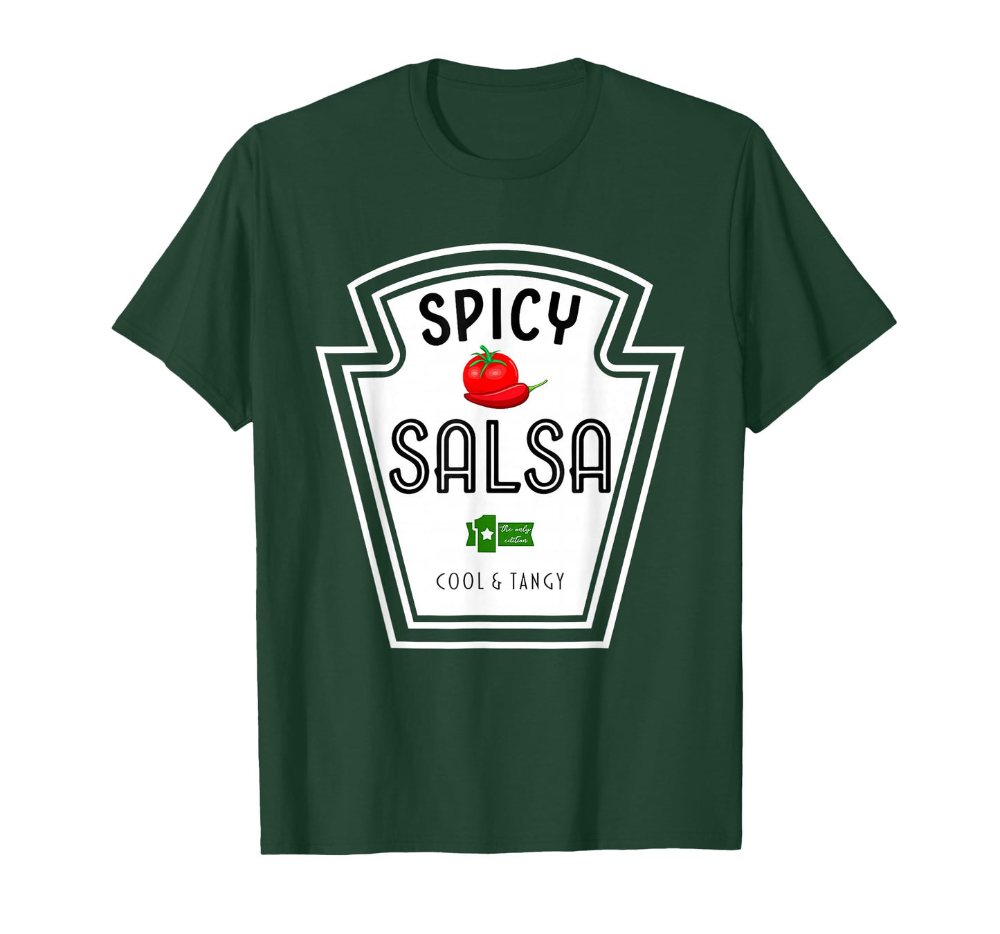 Spicy Salsa DIY Halloween Costume Group Condiments T-Shirt