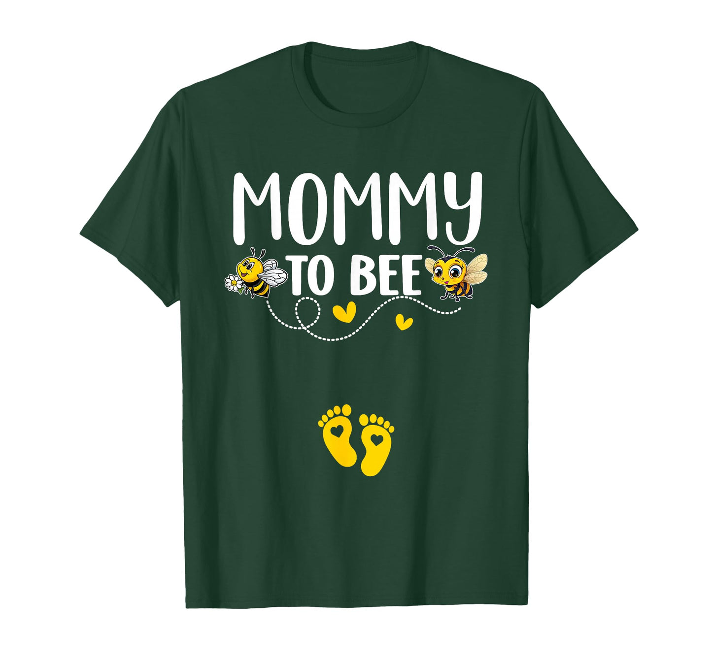 Mommy To Bee Gender Reveal Pregnancy Announcement Mommy T-Shirt