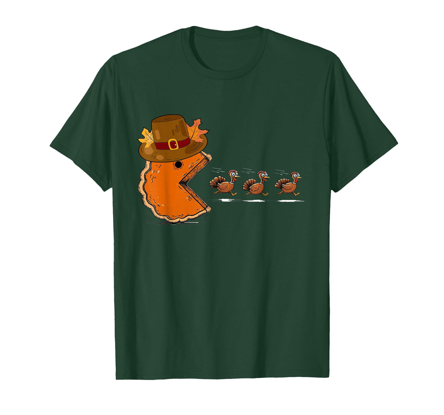 Thanksgiving Video Game Eating Turkey Gamer Men Women Kids T-Shirt