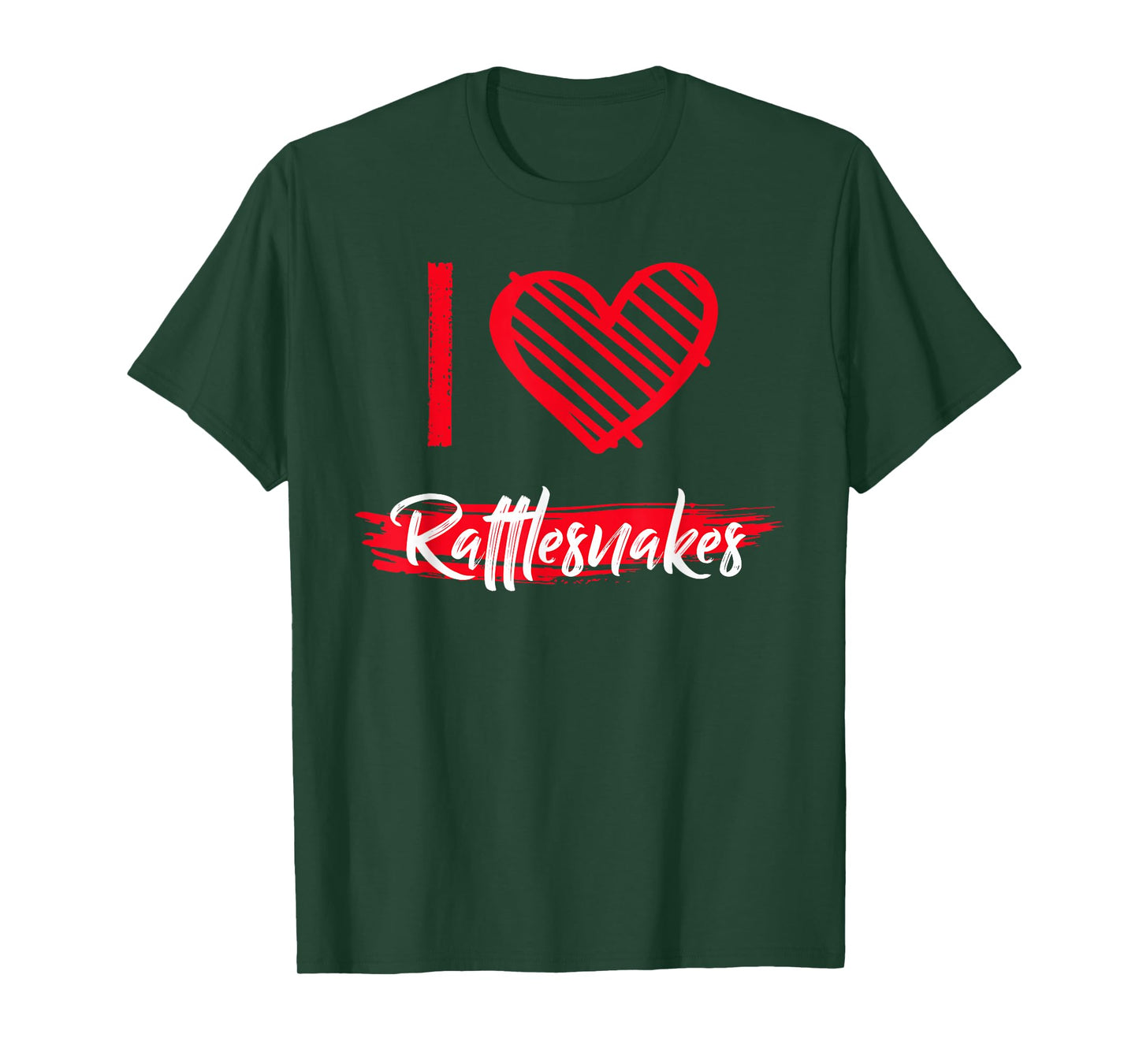 I Love Rattlesnakes T-Shirt I Heart Rattlesnakes T-Shirt