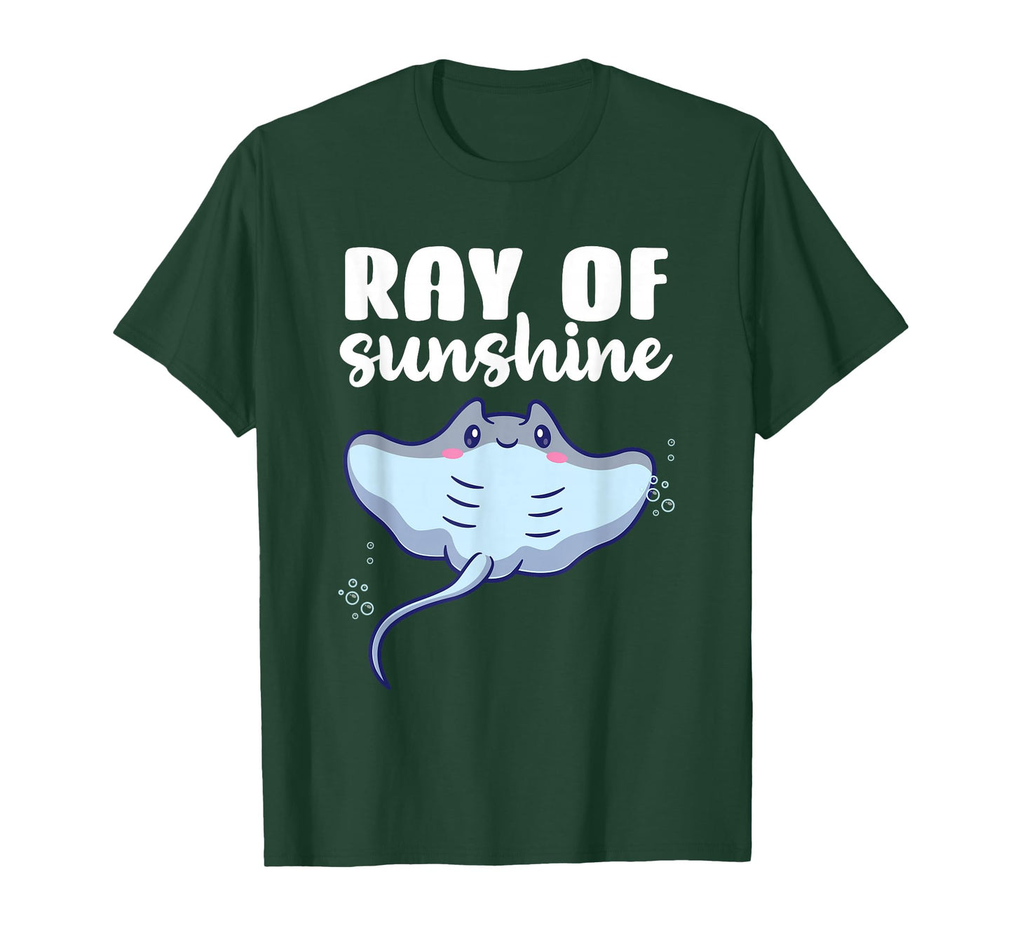 Ray Of Sunshine Stingray Manta Ray Kawaii T-Shirt