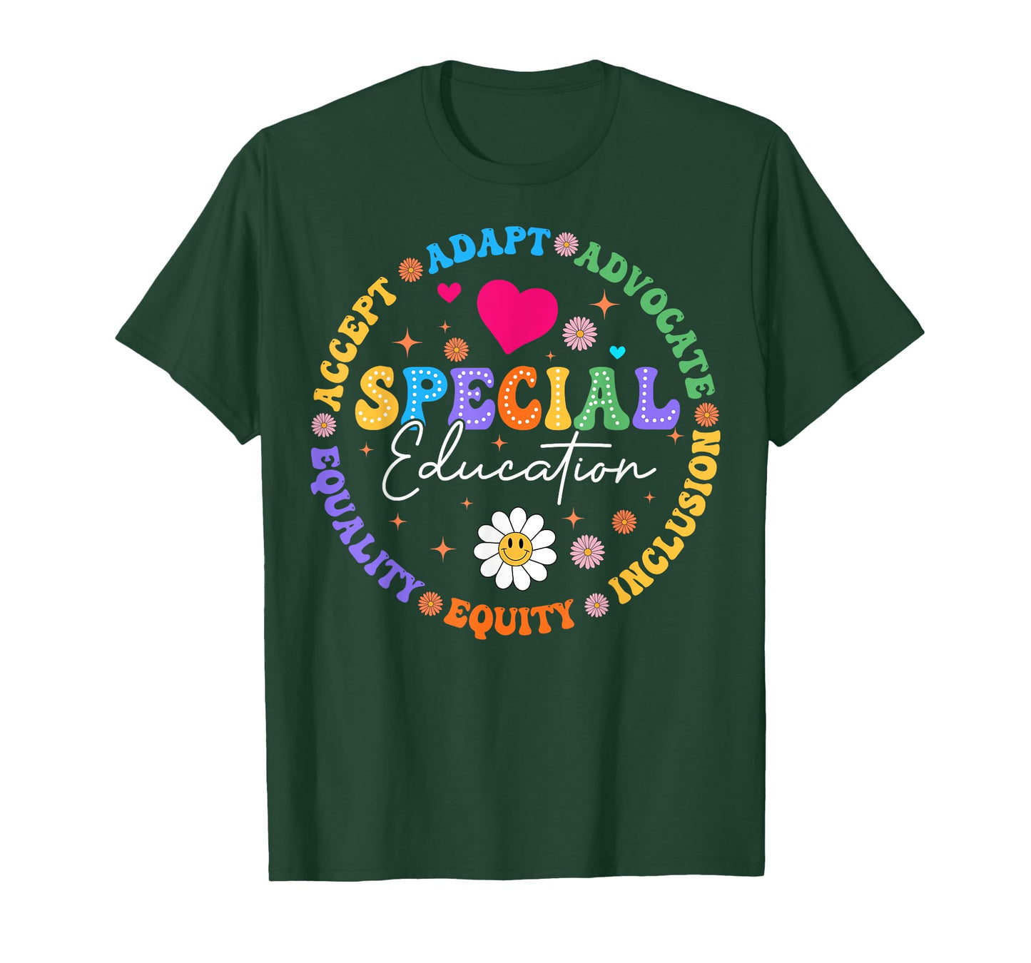 Special Education Squad Dream Team SPED Teacher Appreciation T-Shirt