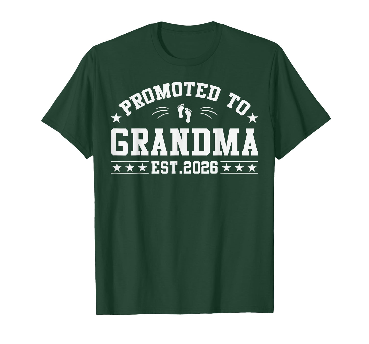 Promoted to Grandma Est. 2026 Grandparents 2026 New Grandma T-Shirt