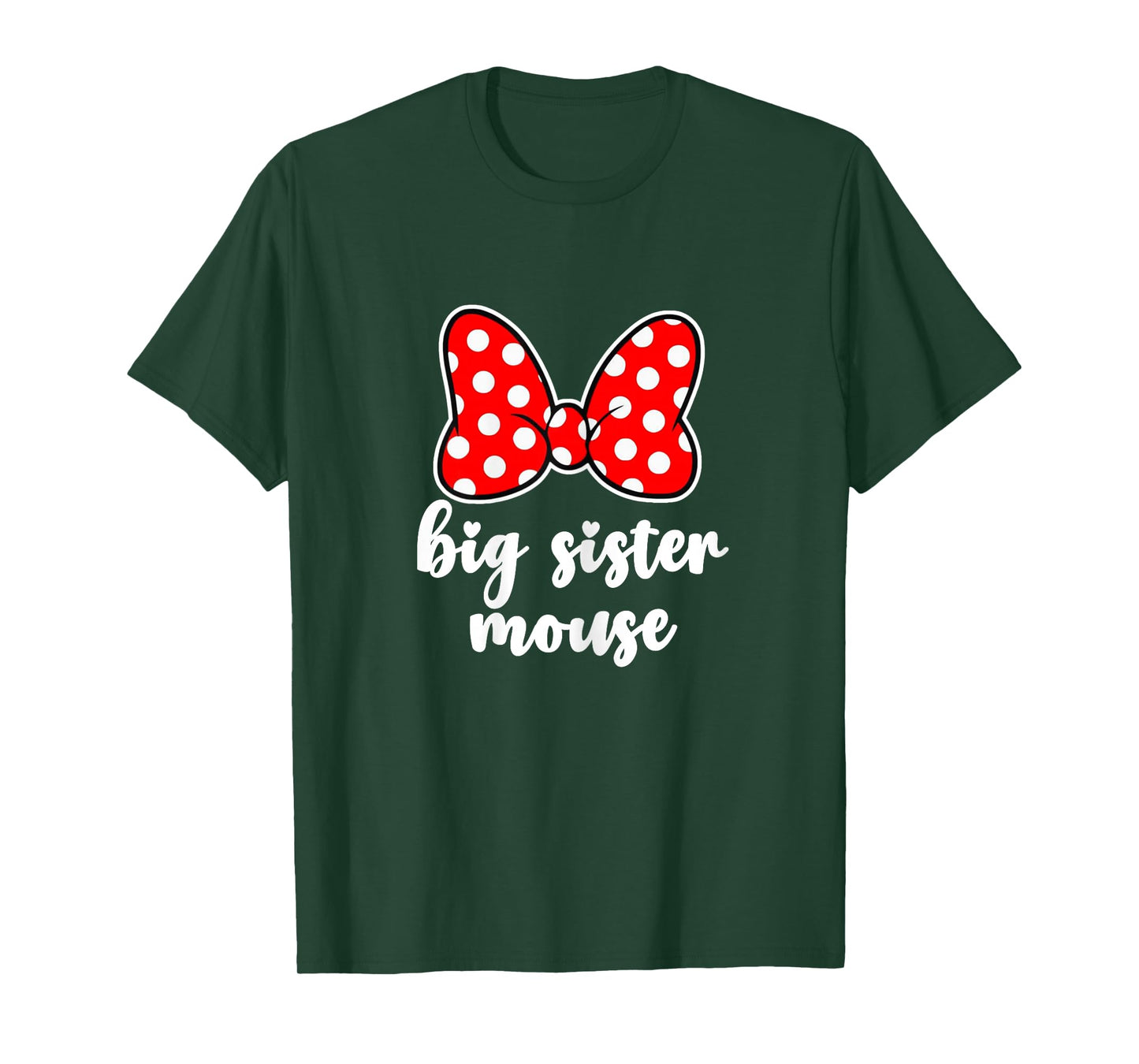 Kids Big Sister Mouse Bow Family Vacation - Youth, Toddler T-Shirt