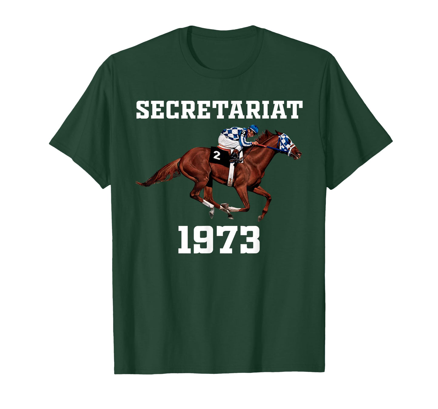 Secretariat 1973 horse racing T-Shirt