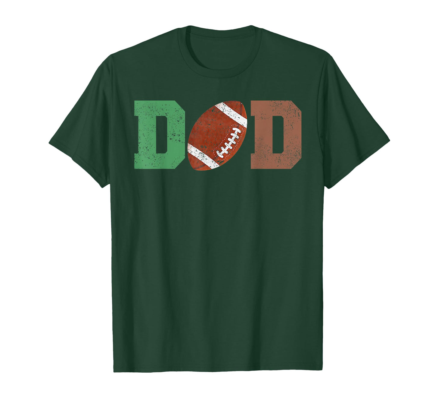 Dad of The 1 Year Old Football First Birthday Boy Family T-Shirt