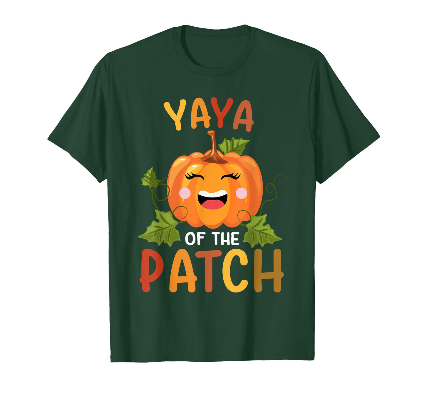 Yaya of The Patch Cute Pumpkin Halloween Costume T-Shirt
