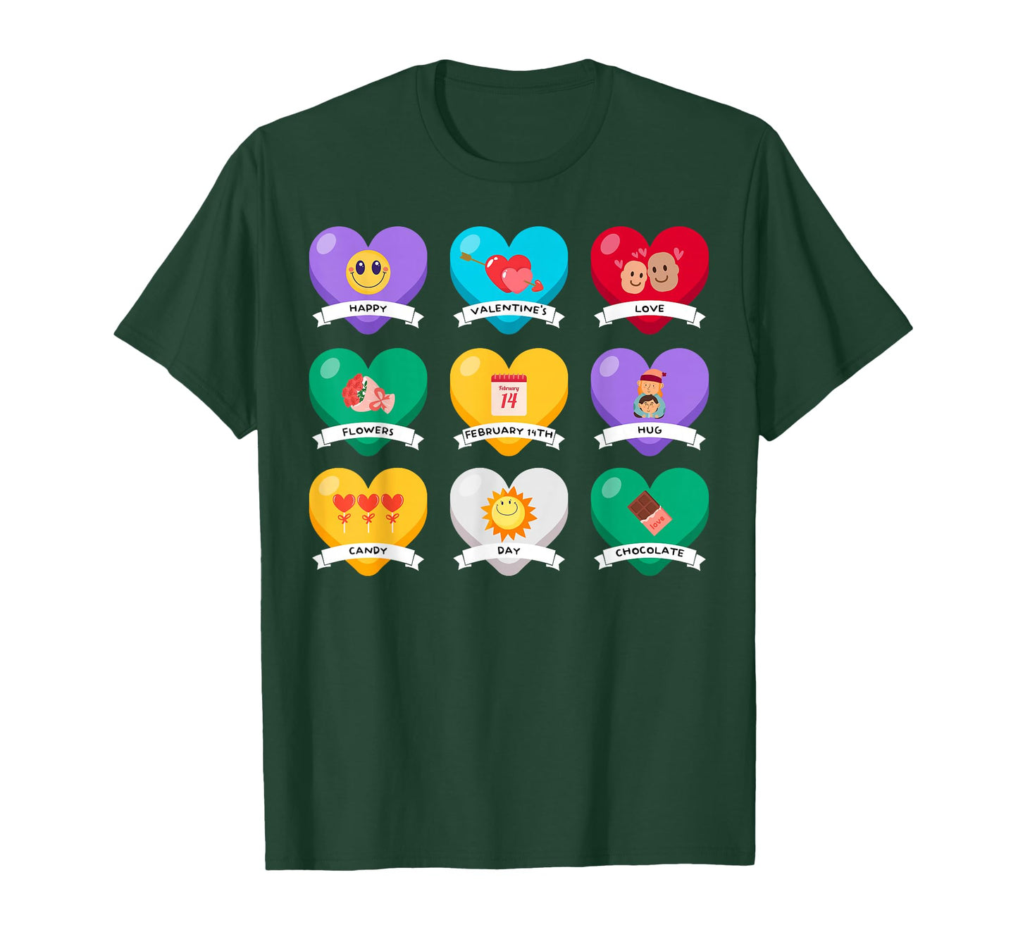 SPED Teacher Valentine Candy Heart Conversation SLP AAC PCS T-Shirt