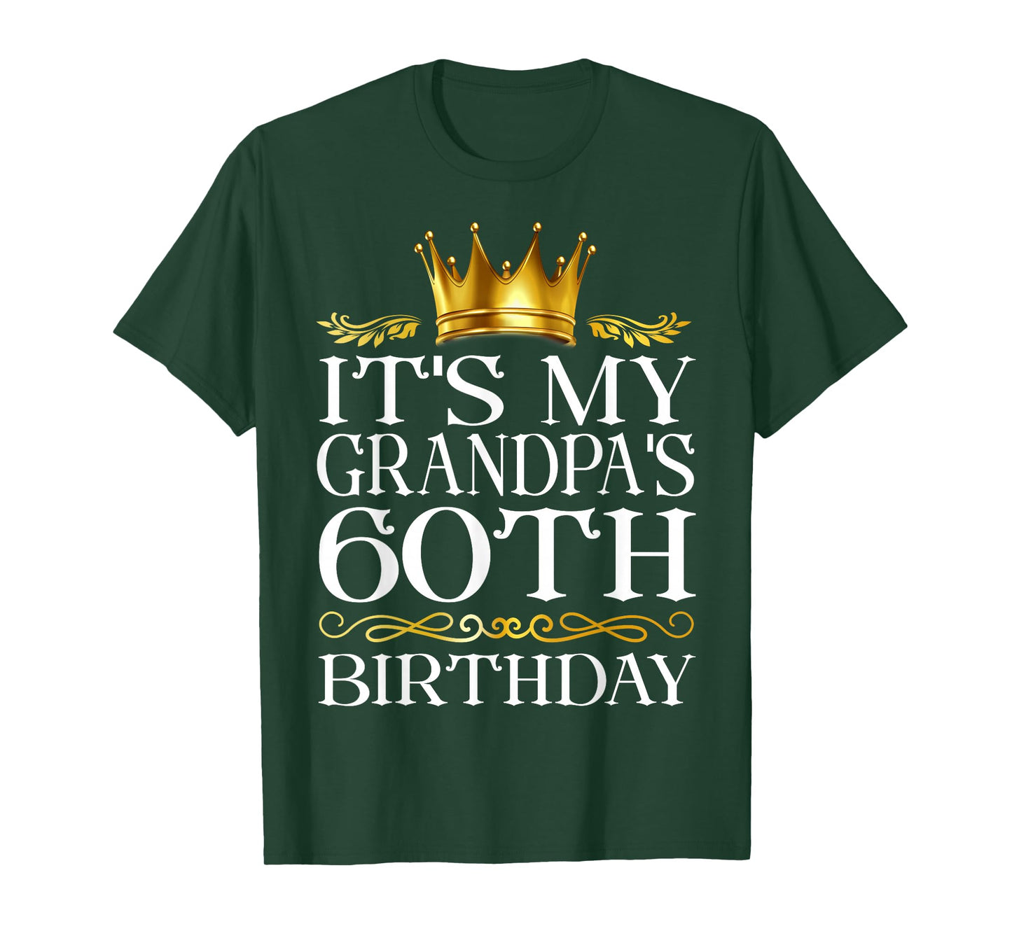 It's My Grandpa's 60th Birthday Happy Birthday 60 Years Old T-Shirt