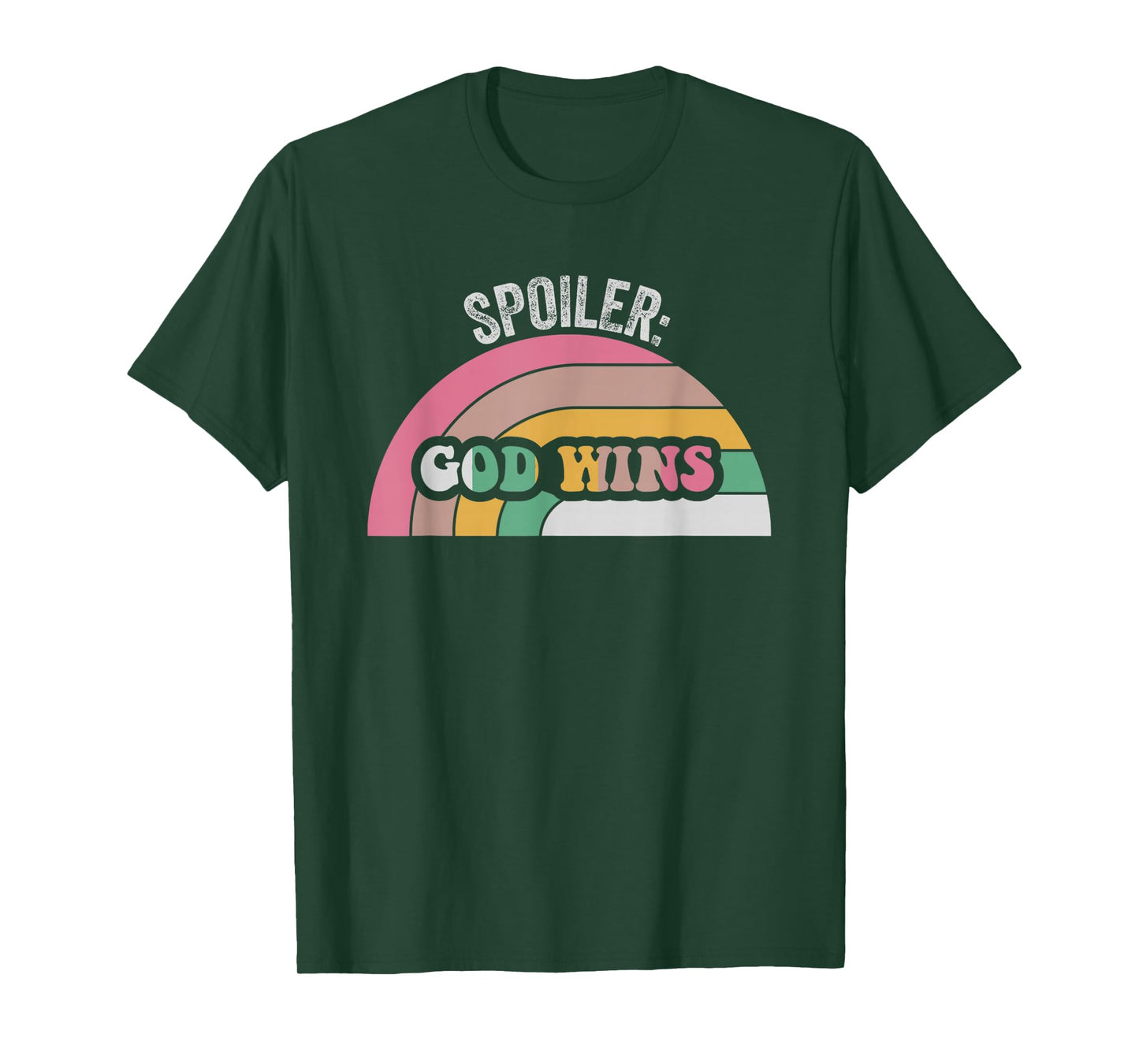 Spoiler God Wins Rainbow Inspiration T-Shirt