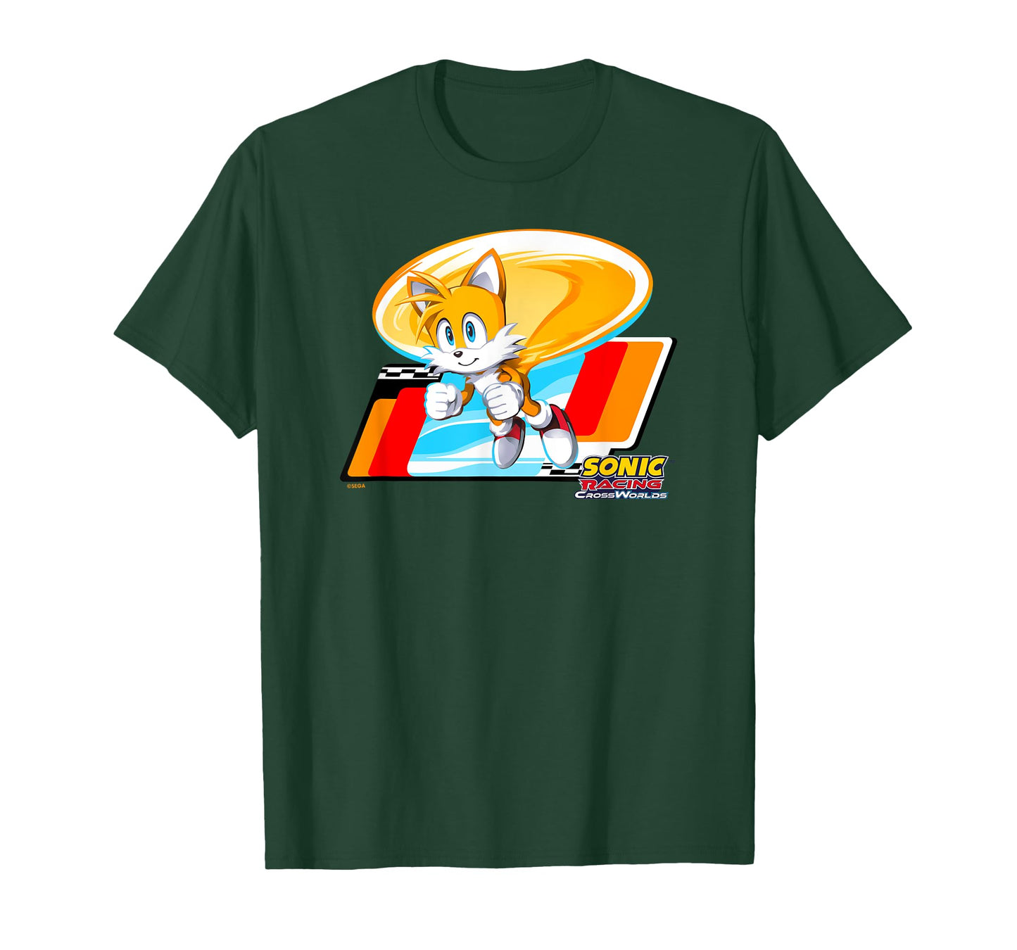 Sonic Racing CrossWorlds - Tails Decal T-Shirt