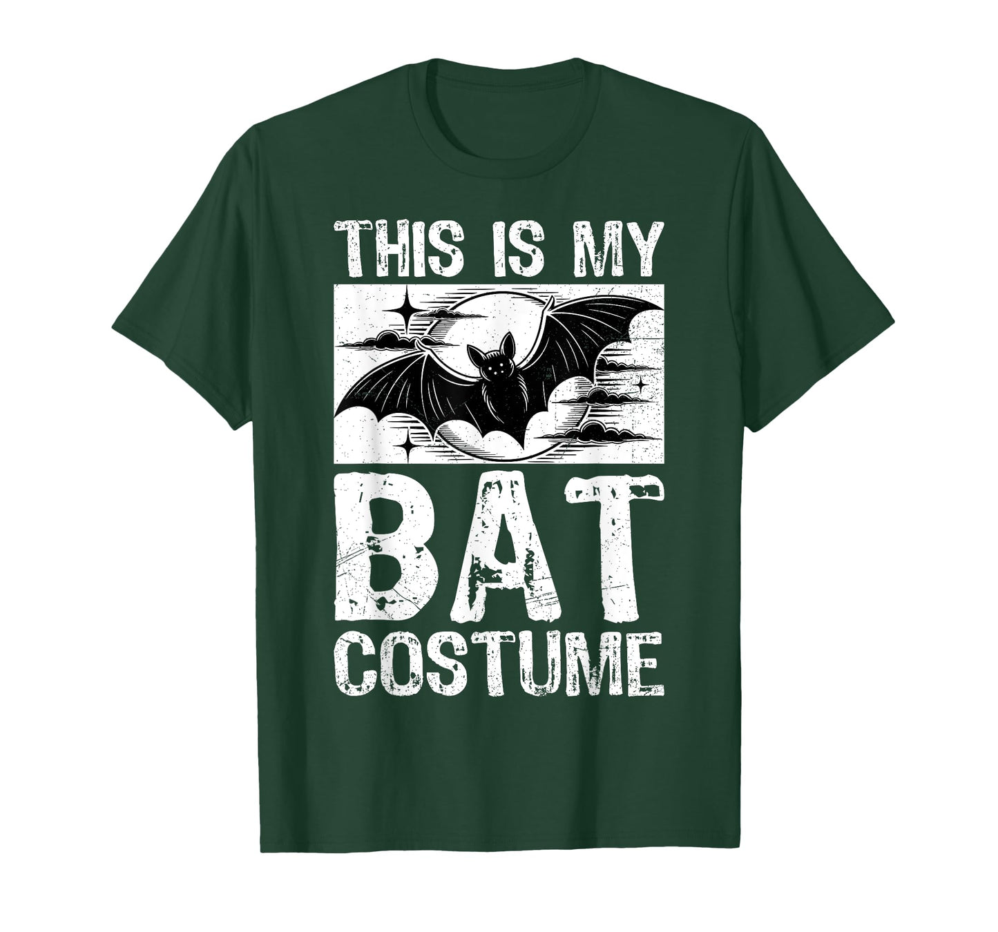 This Is My Bat Costume Ghost Spooky Halloween Men Women T-Shirt