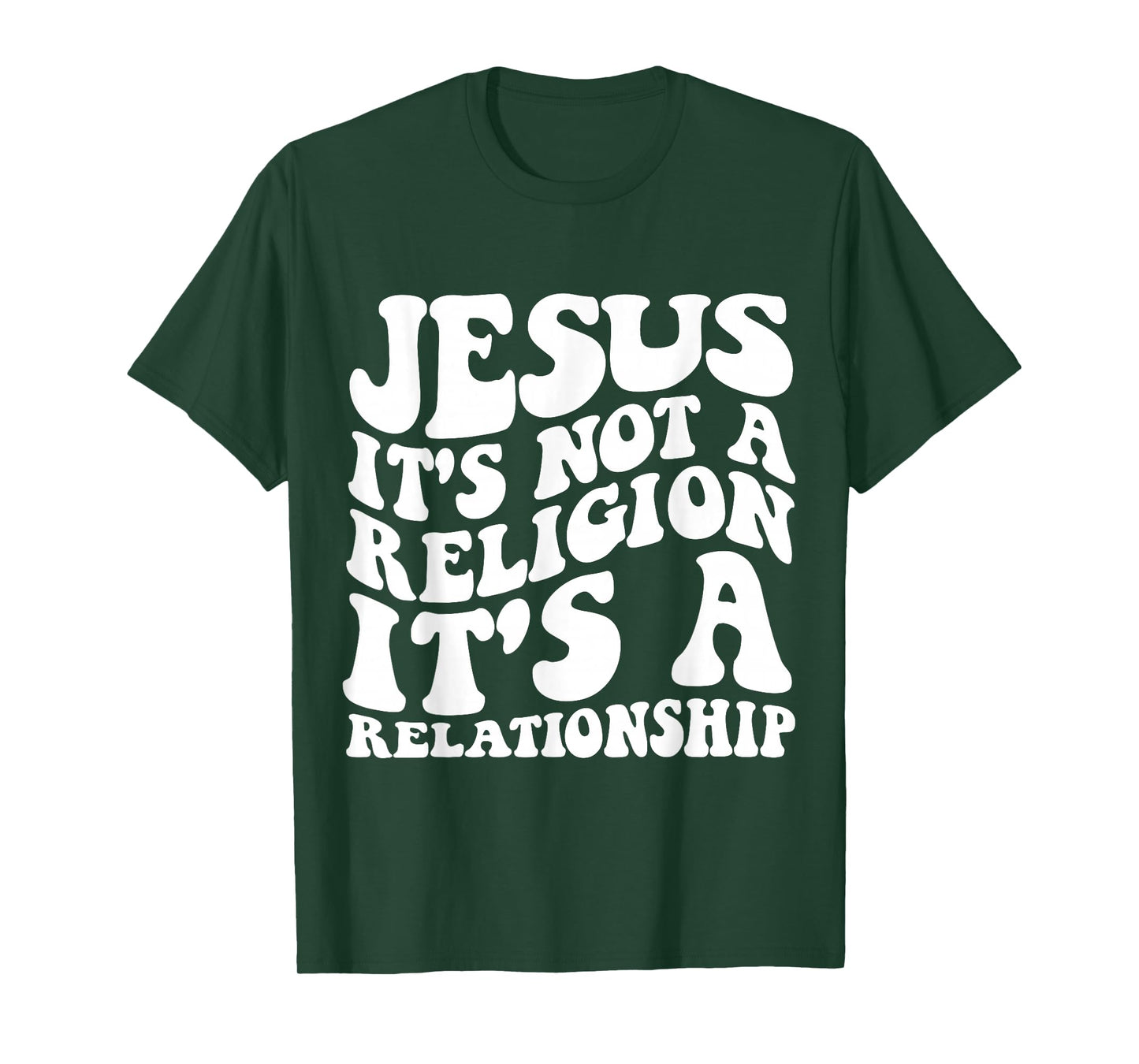 Jesus It's Not a Religion It's a Relationship Shirt T-Shirt