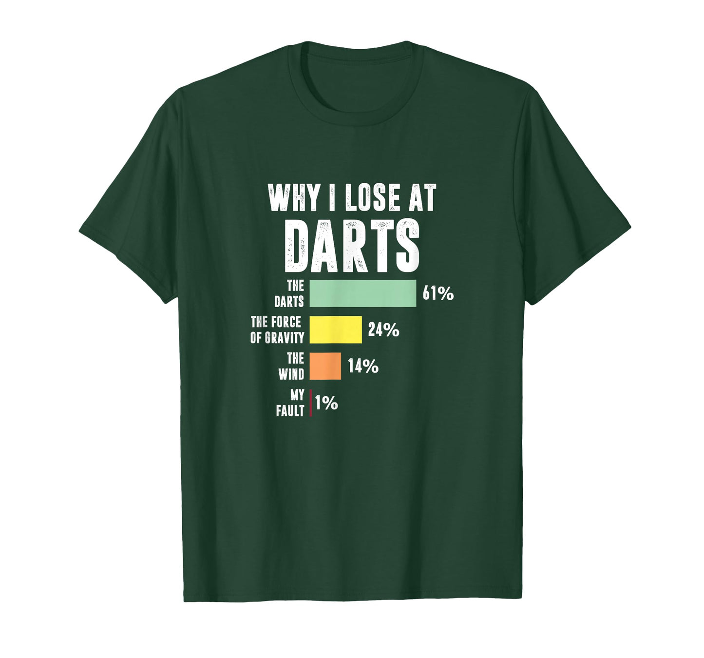 Why I Lose At Darts, Funny Darts Player T-Shirt