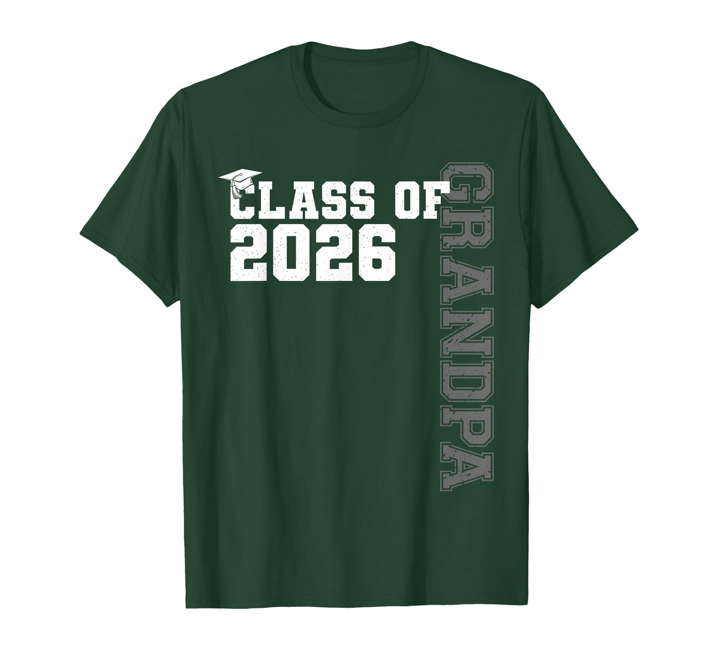 Class of 2026 Proud Grandpa of A 2026 Graduate Graduation T-Shirt