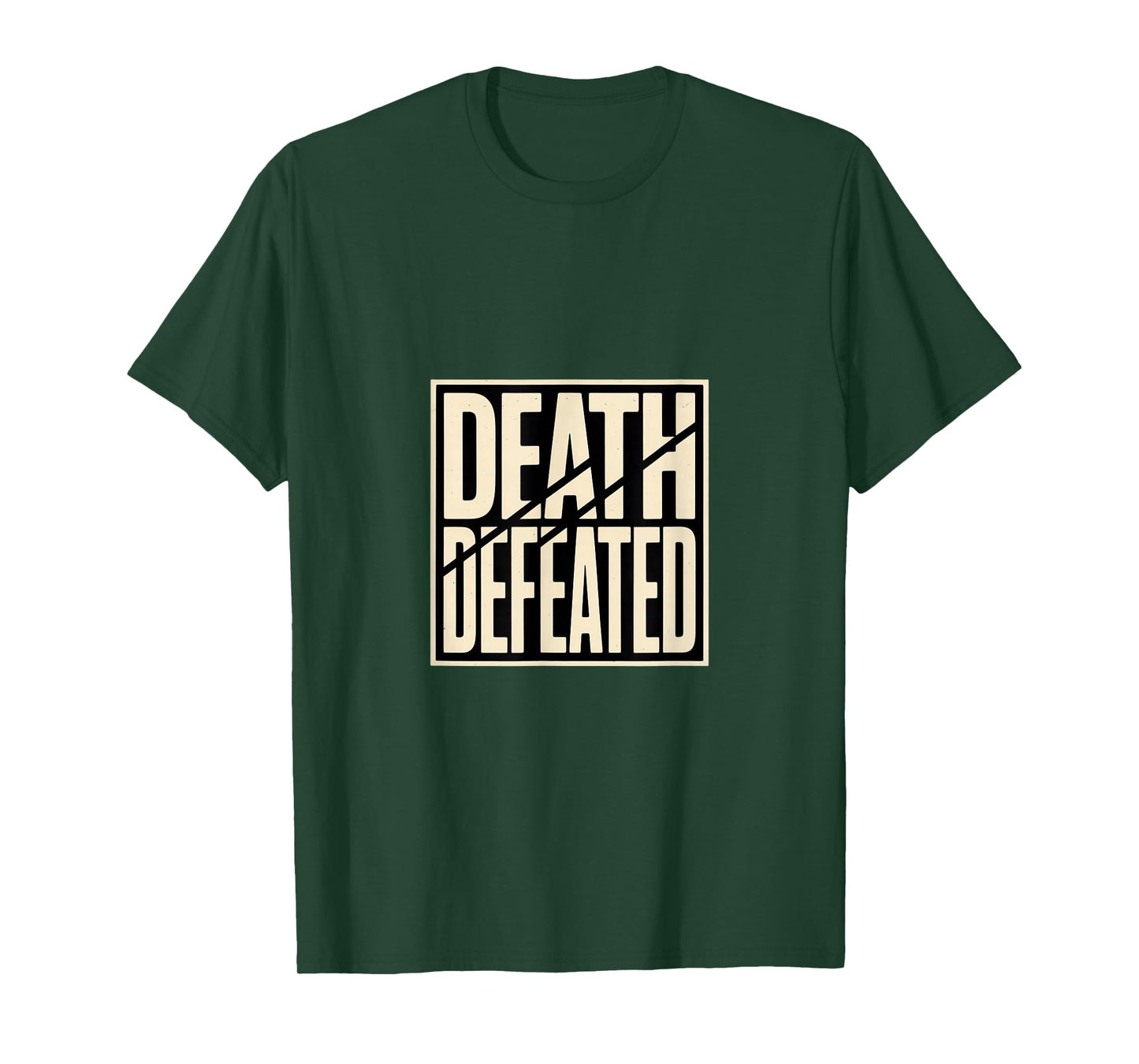 Death Defeated Christian Easter Resurrection Hope T-Shirt