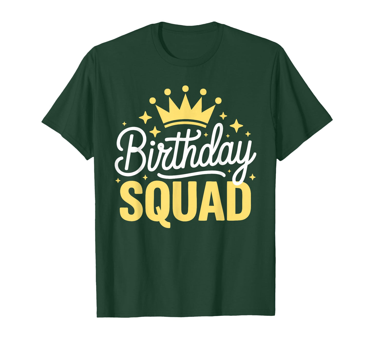 Birthday Squad Shirt Men Women Kids Family Birthday Squad T-Shirt