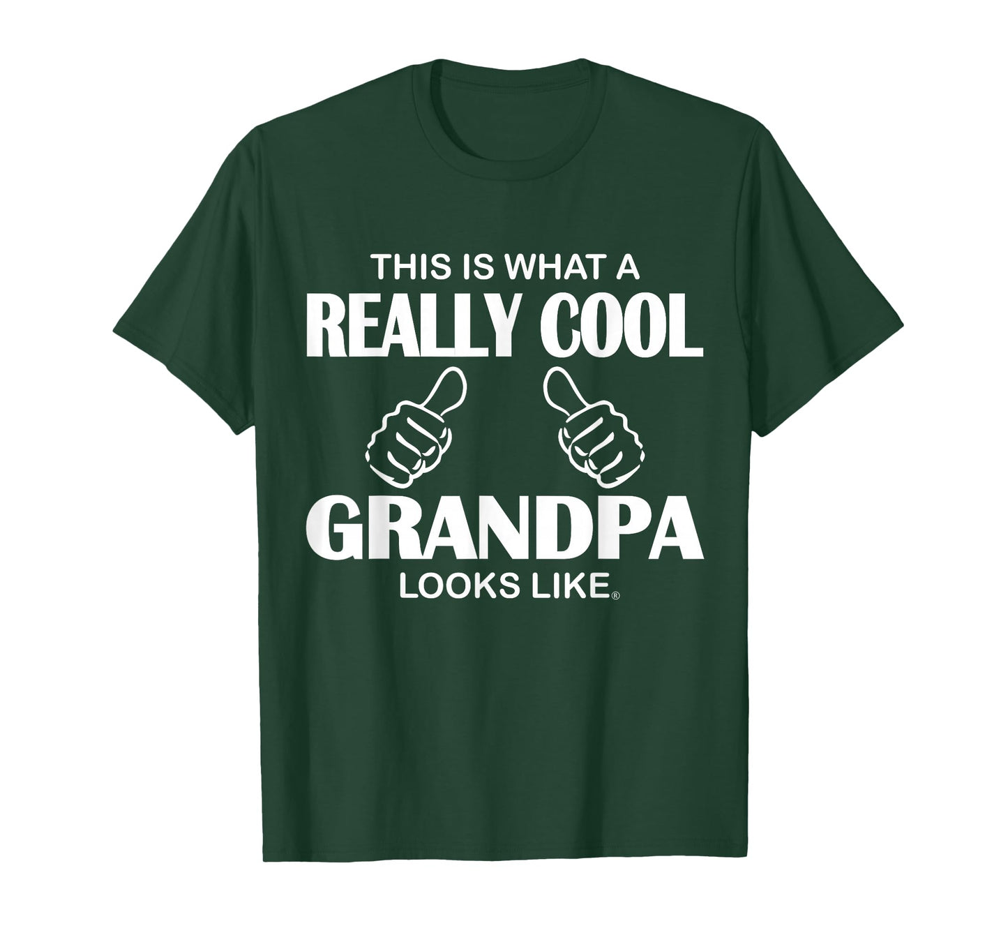 This Is What A Really Cool Grandpa Looks Like Funny T-Shirt T-Shirt