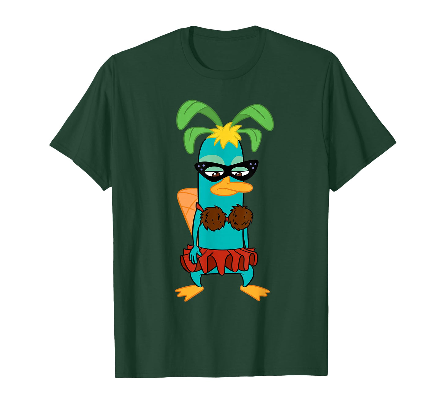 Disney Phineas and Ferb Perry the Platypus Disguised Agent P T-Shirt