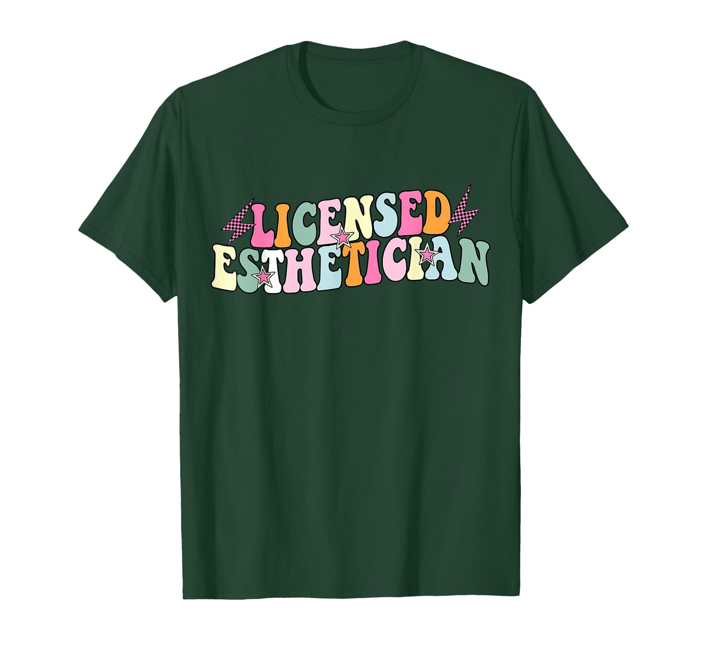 Cute Licensed Esthetician Graduation Skin Esthetician T-Shirt