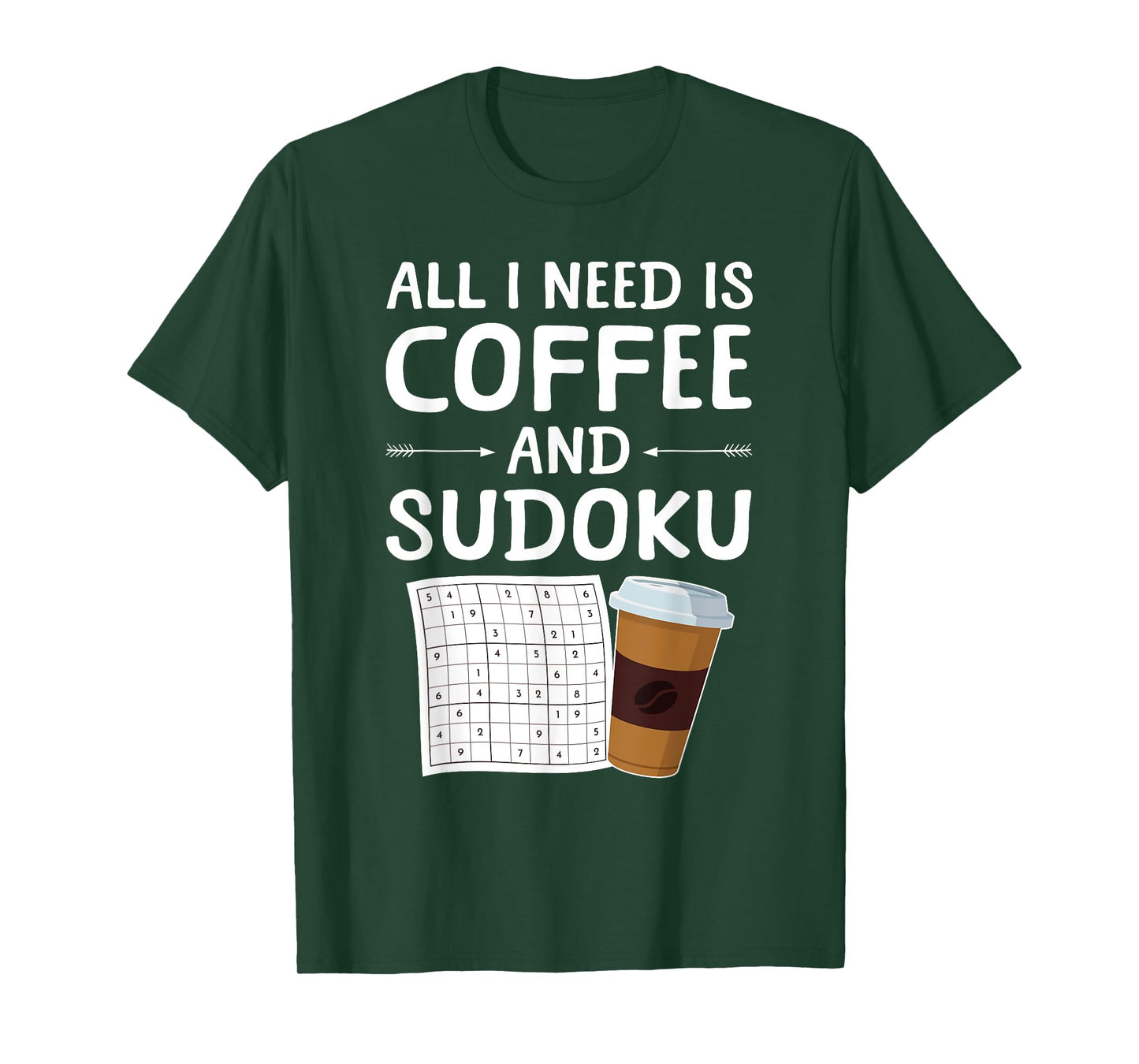 Cool Sudoku Design for Men Women Sudoku Player Sudoku Lover T-Shirt