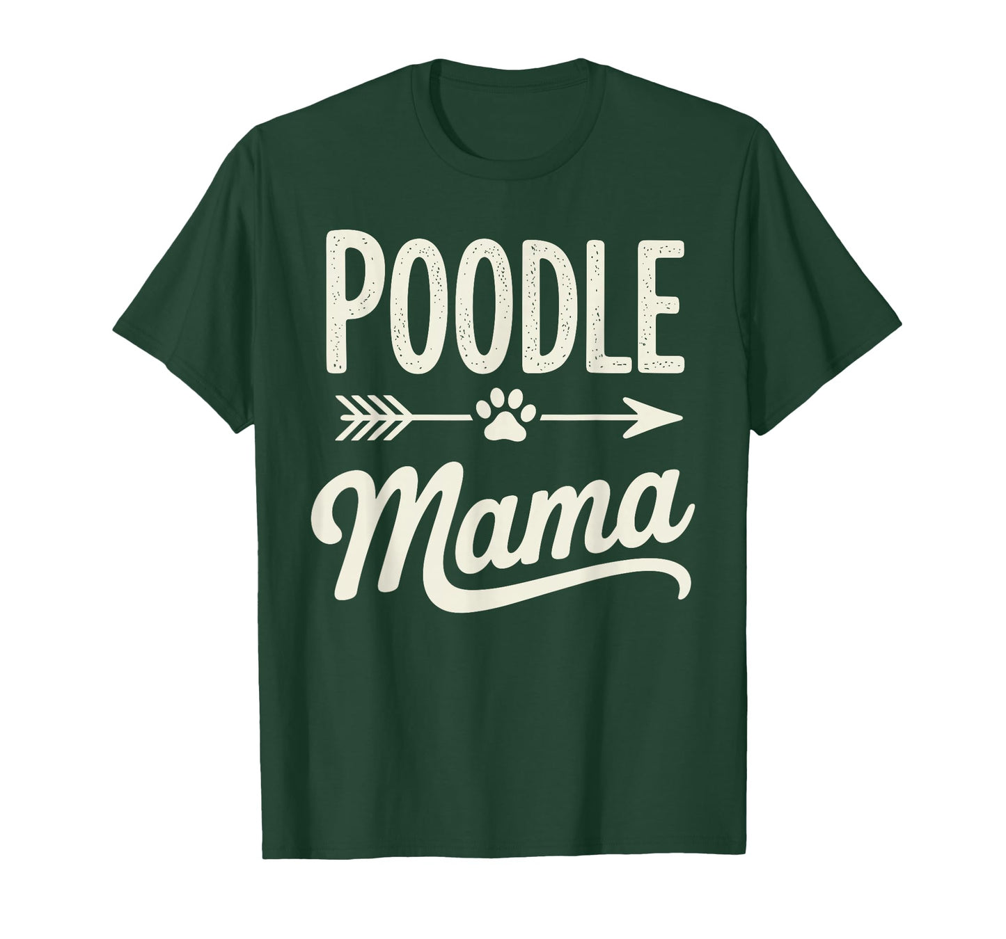 Standard Poodle Art for Women Girls Miniature Poodle Lover T-Shirt