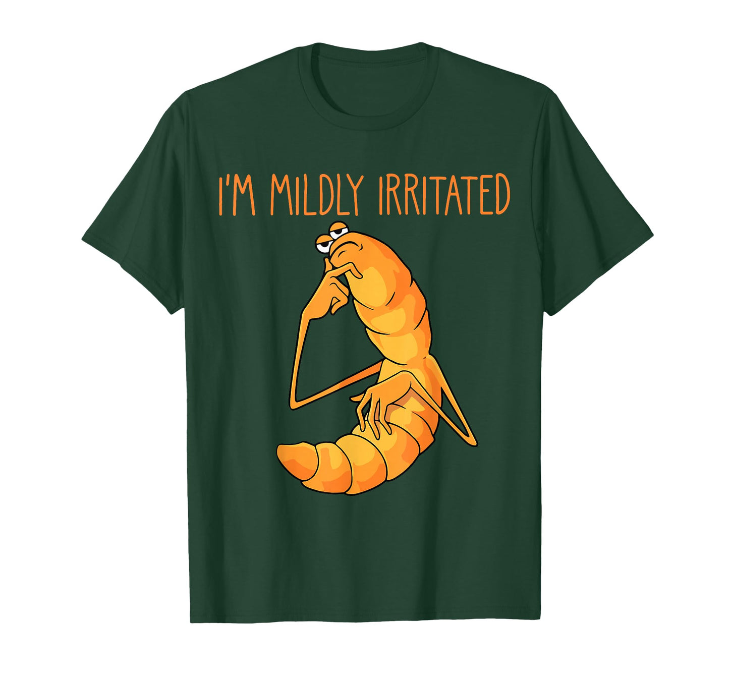 Funny Worm Meme I'm Mildly Irritated Marcus Mens Women T-Shirt