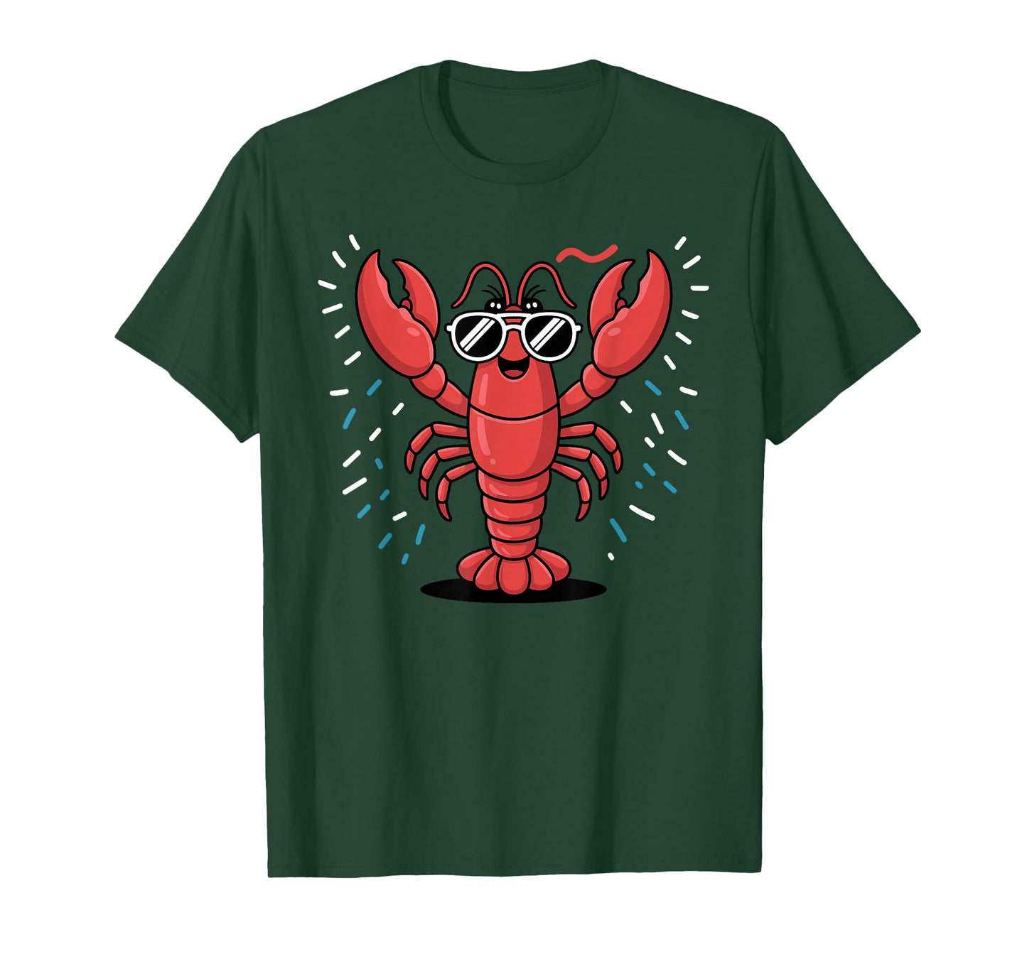 Funny Lobster Art for Men Women Kids Toddlers Lobster Lover T-Shirt