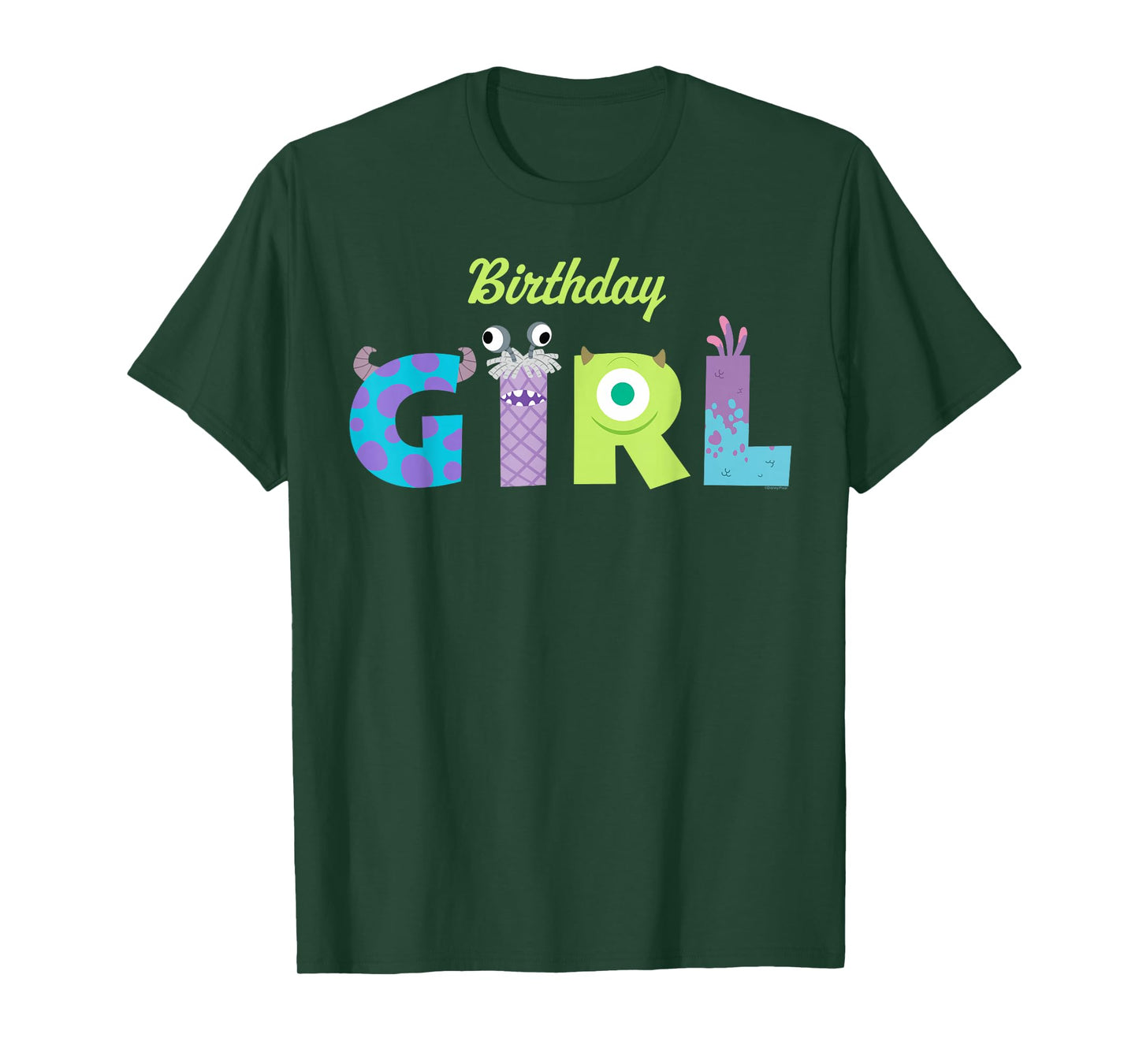 Disney & Pixar's Monsters, Inc. Birthday Girl Party Gift T-Shirt