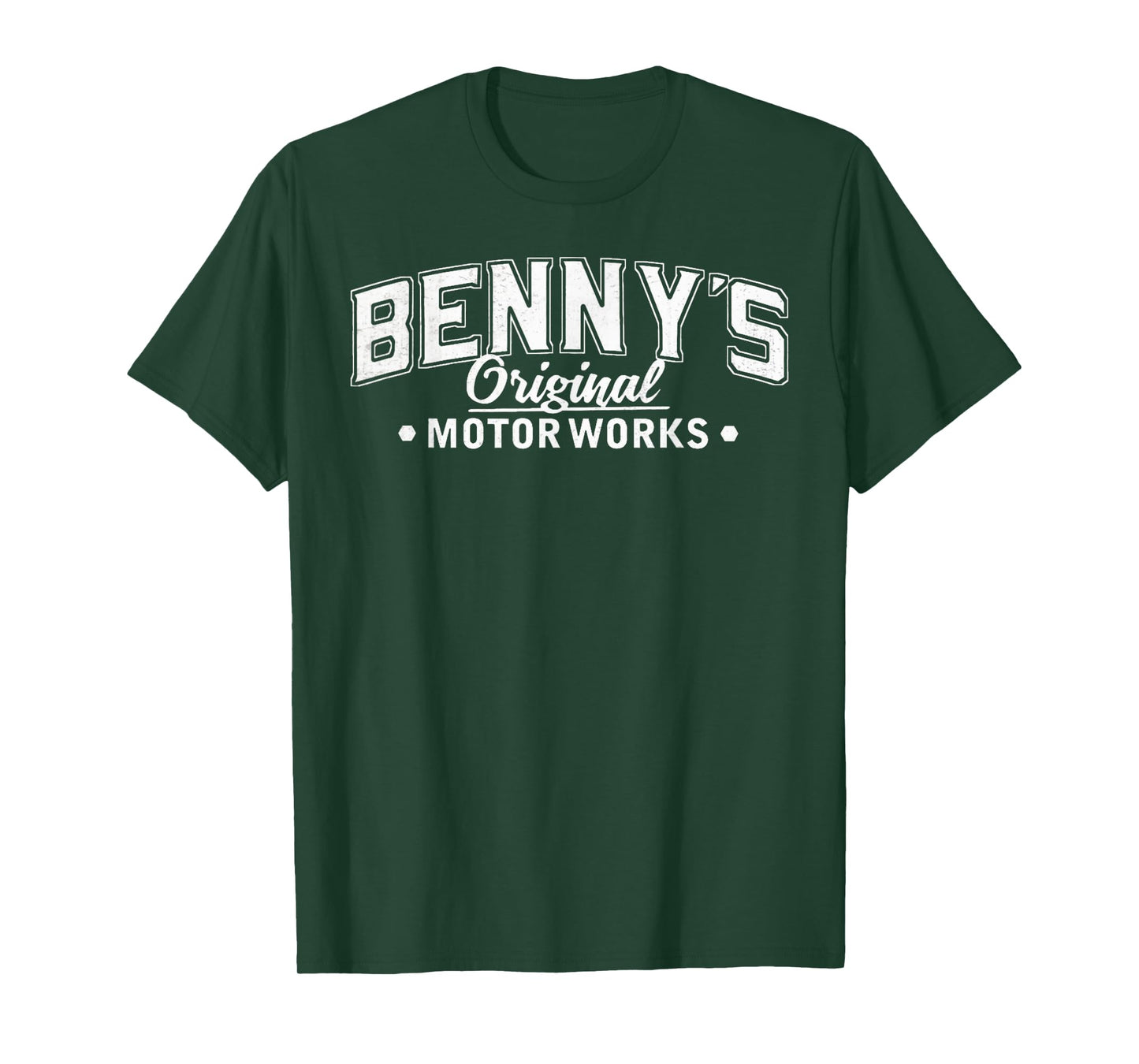 Benny's Motorworks White Original T-Shirt