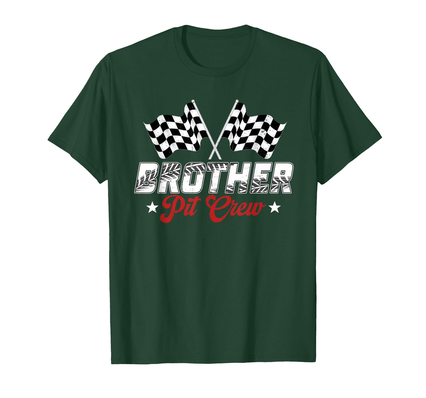 Brother Pit Crew Race Car Birthday Family Racing T-Shirt
