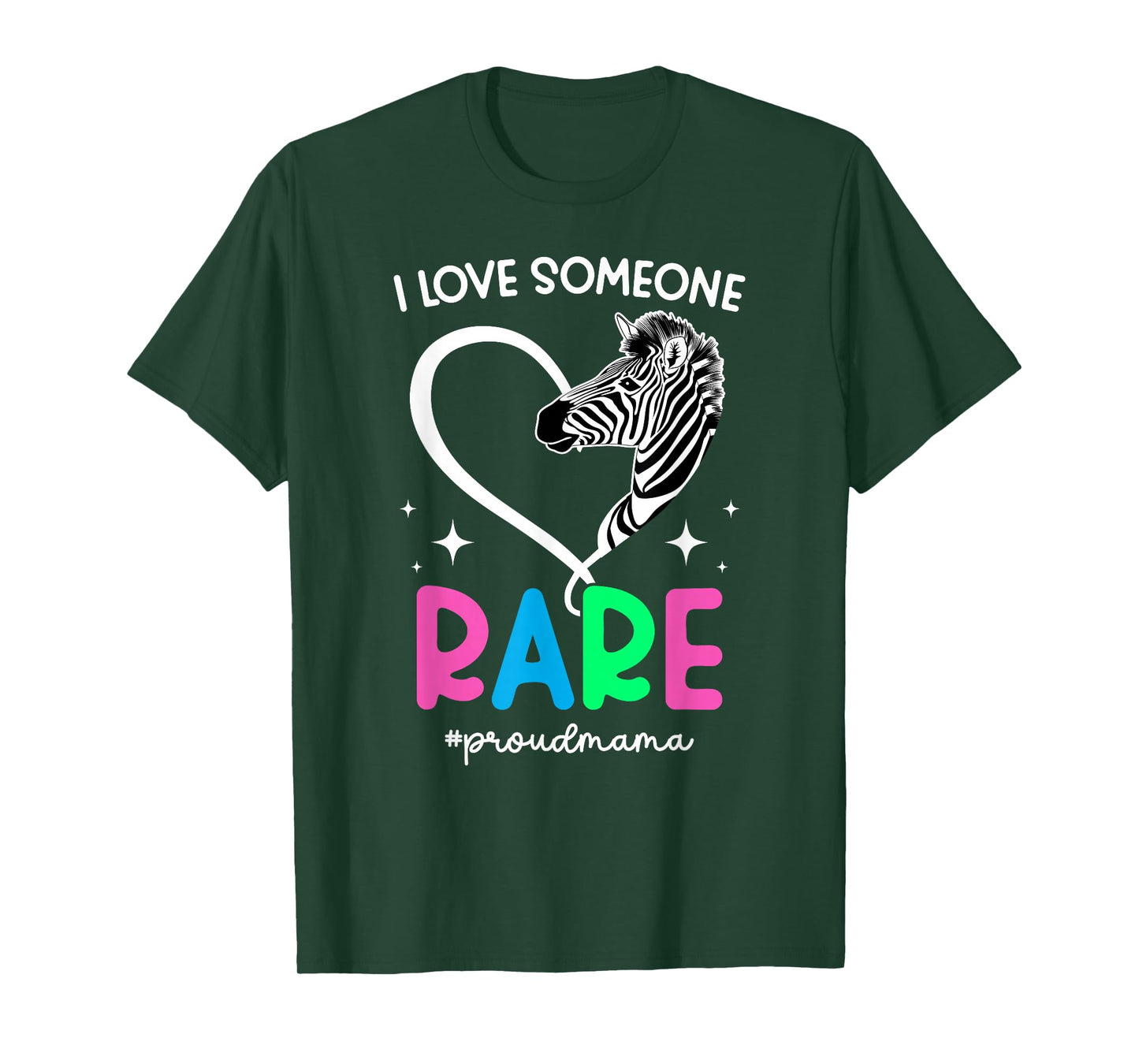 Proud Mama Rare Disease Mom of A Rare Disease Warrior Mother T-Shirt