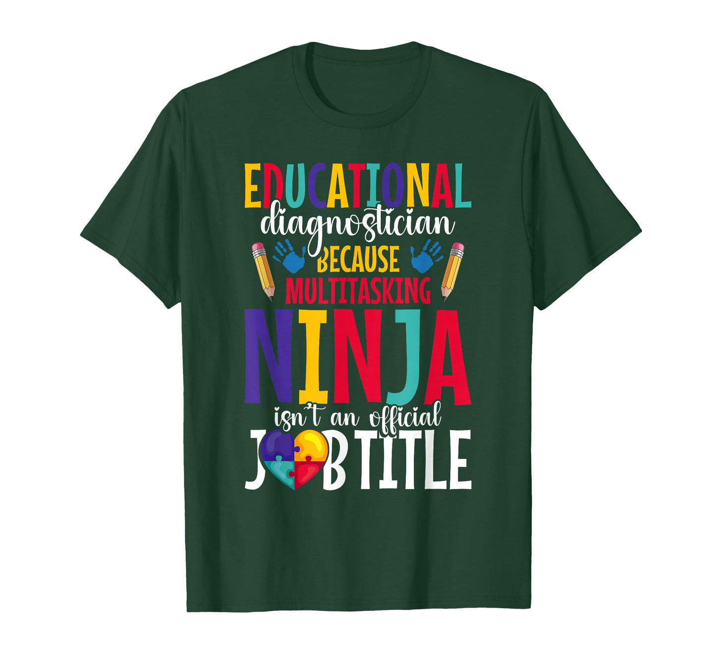 DIAG School Worker Job Title Educational Diagnostician T-Shirt